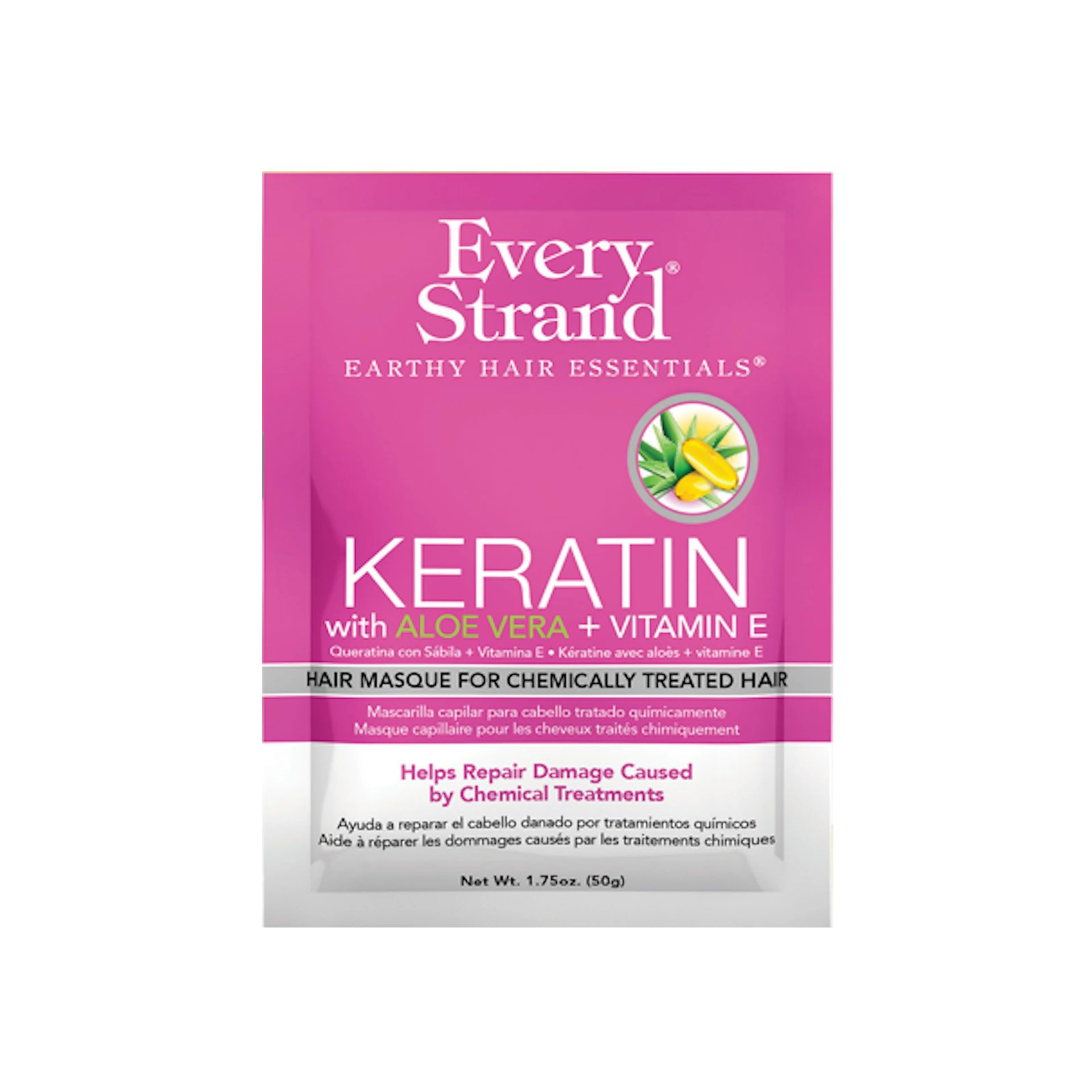 Tratamiento every strand keratin aloe vera 50g