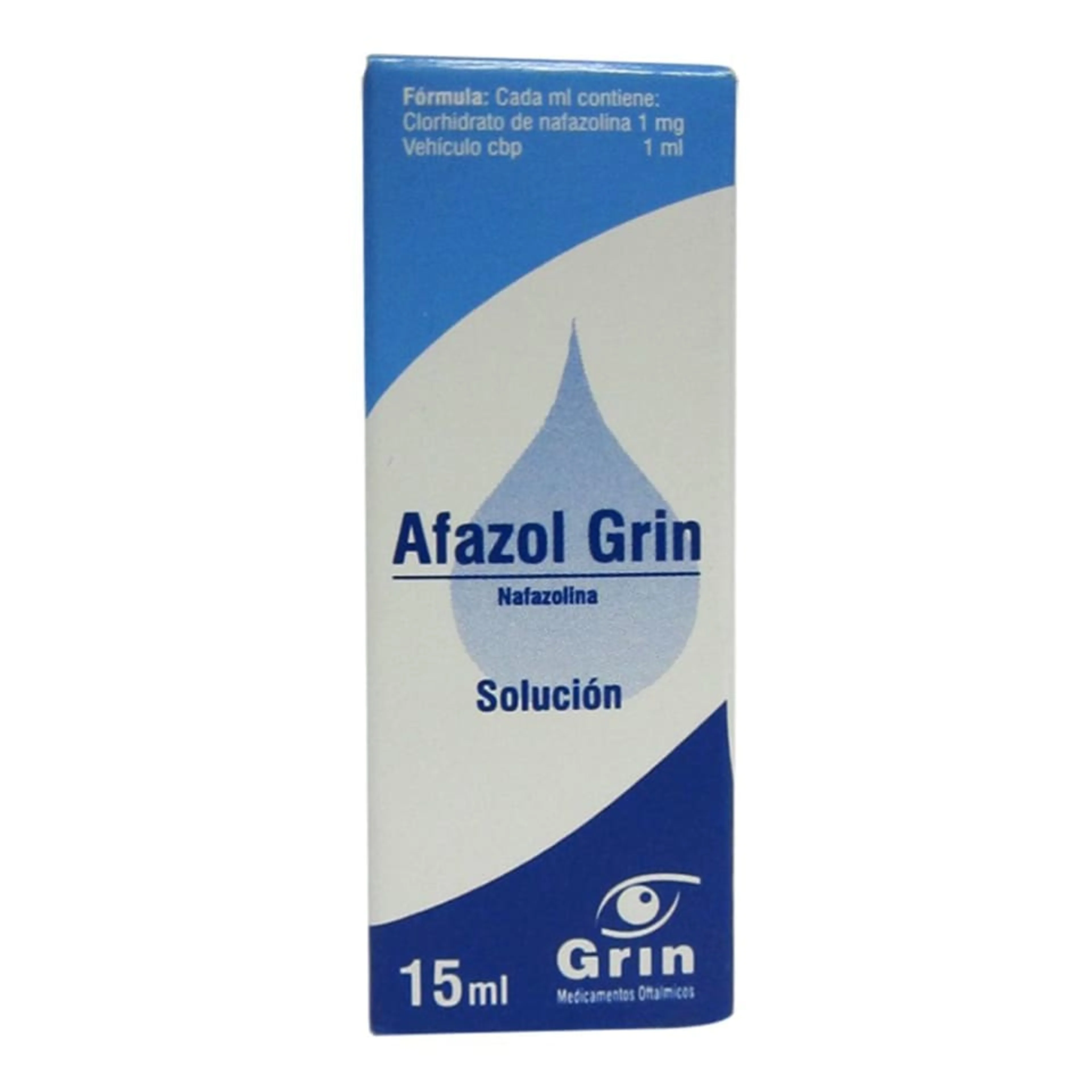 Afazol nafazolina 25 mg con 1 solución