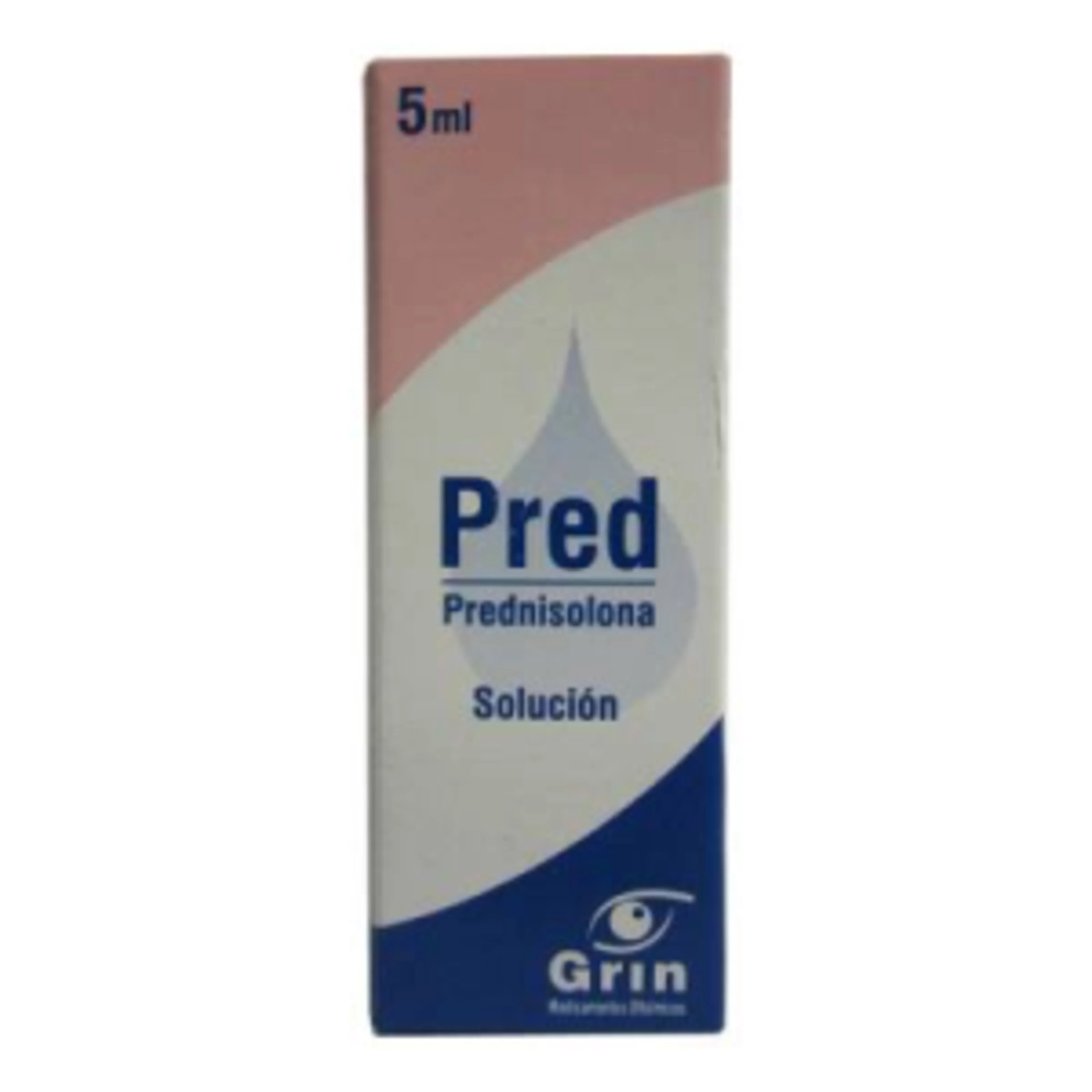 Pred prednisolona 5 ml con 1 solución