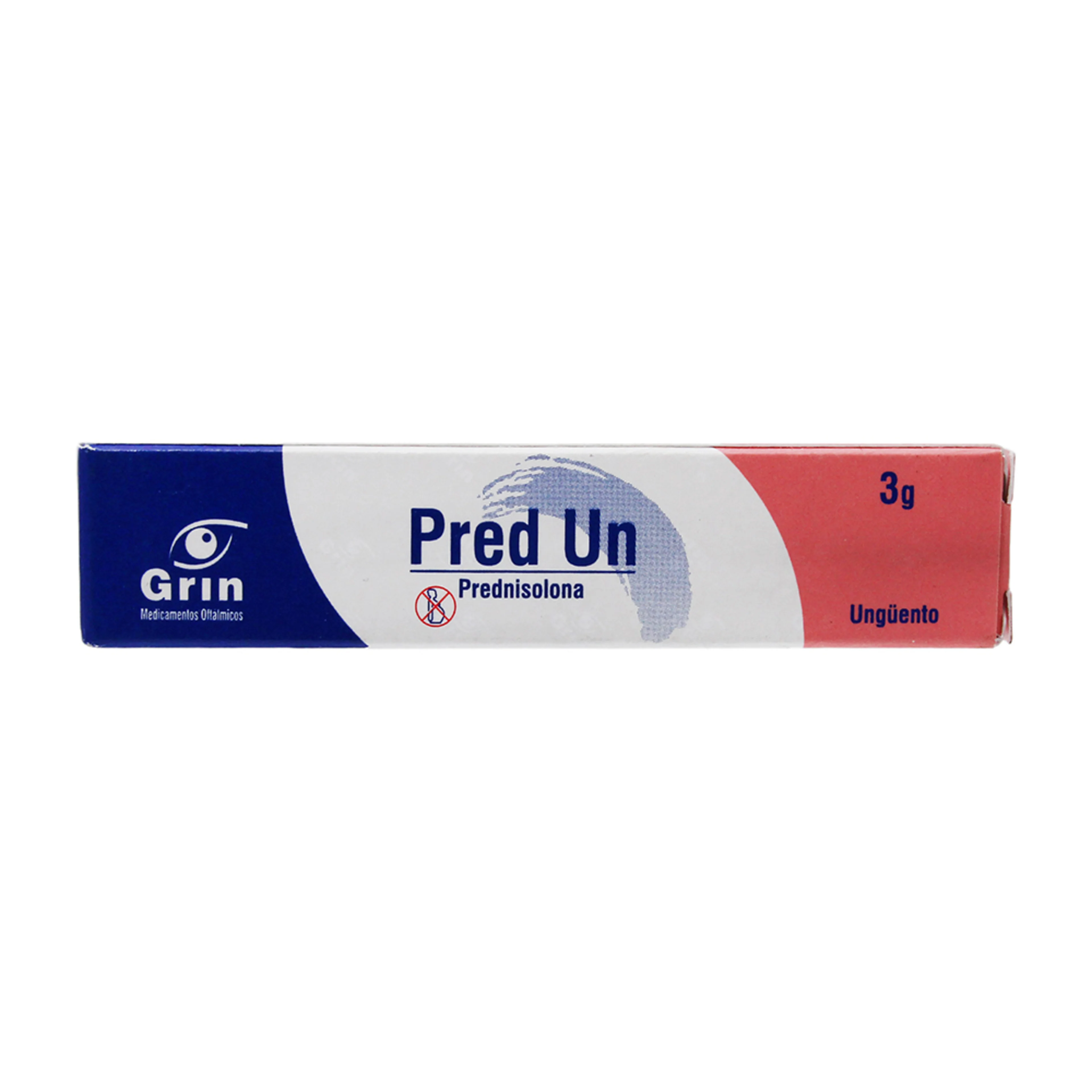 Pred prednisolona 3 gr con 1 ungüento
