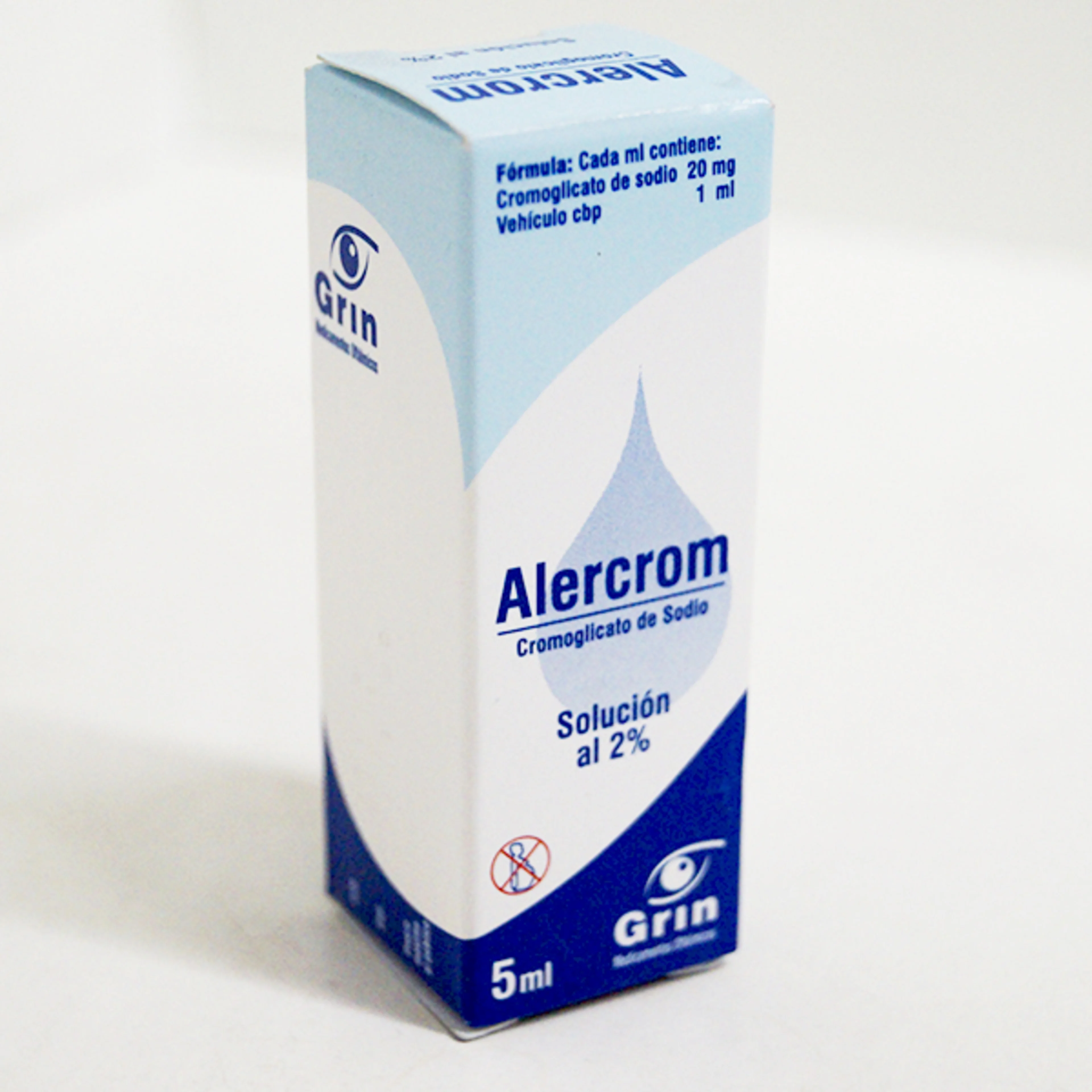 Alercrom 2 % Solución Oftálmica Con 5 Ml