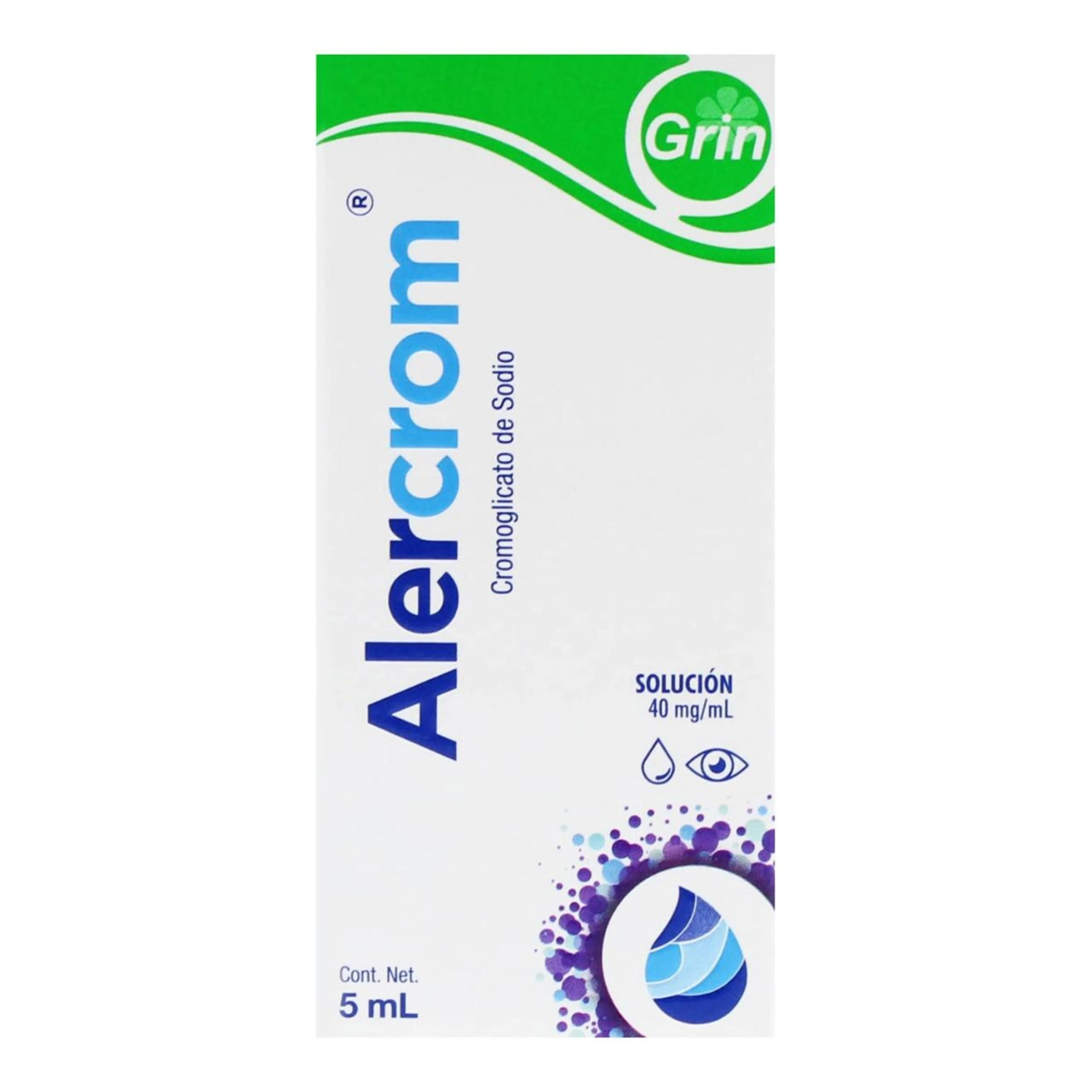 Alercrom 40 Mg Con 5 Ml De Solución Gotas