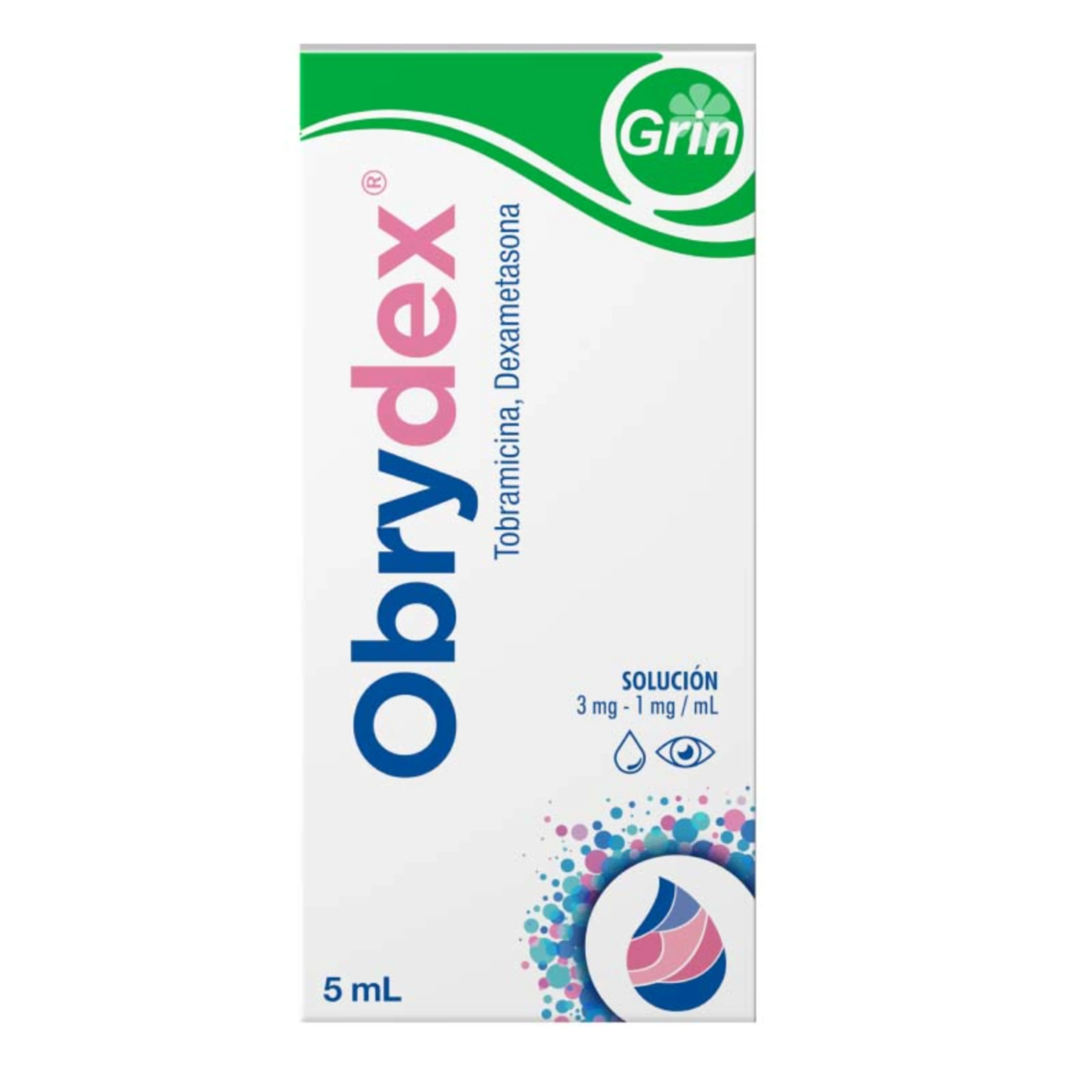 Obrydex 3/1 Mg Solución Oftálmica Gotas 5 Ml