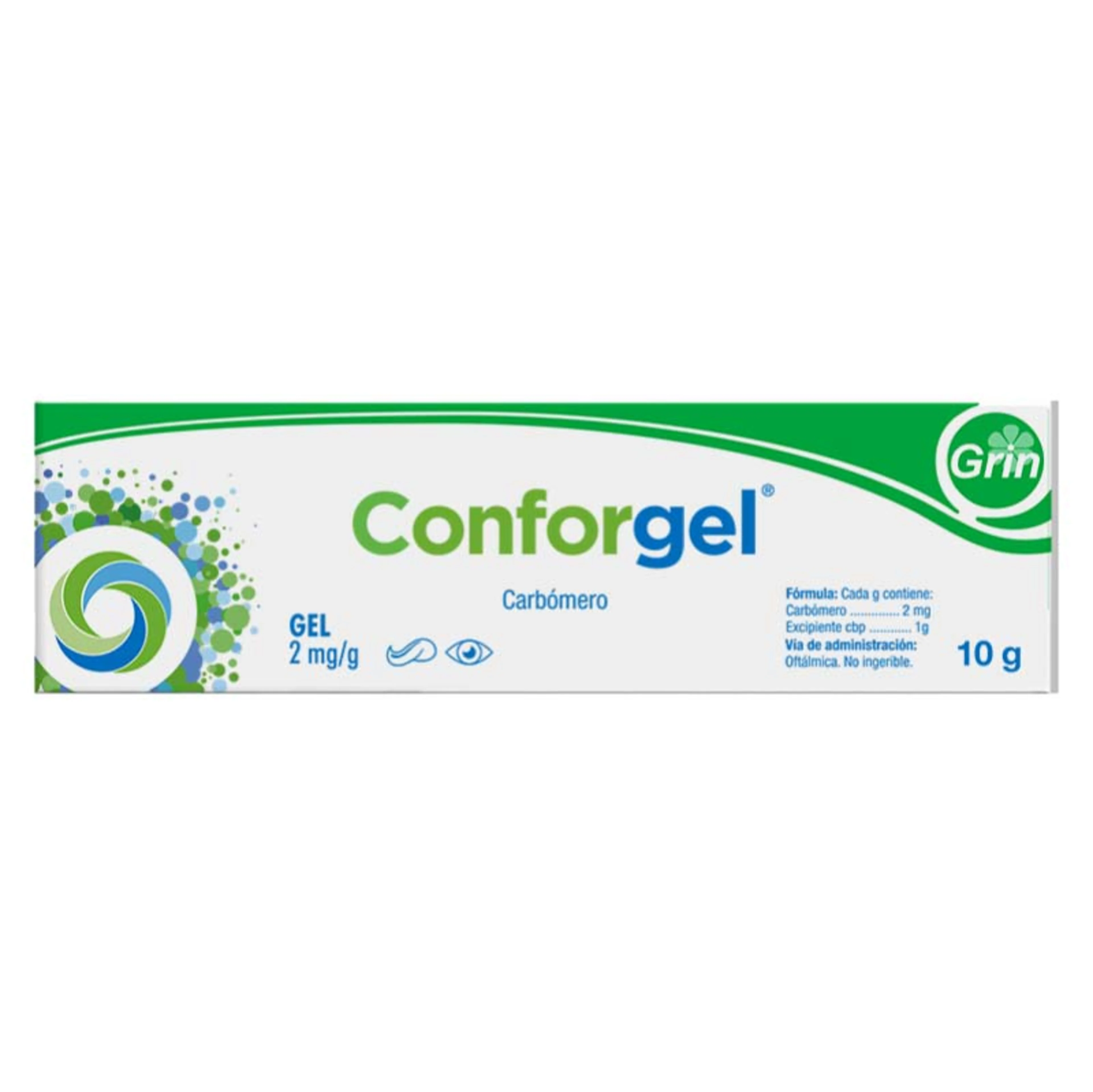 Conforgel 2 Mg Con Gel Oftálmico De 10 G