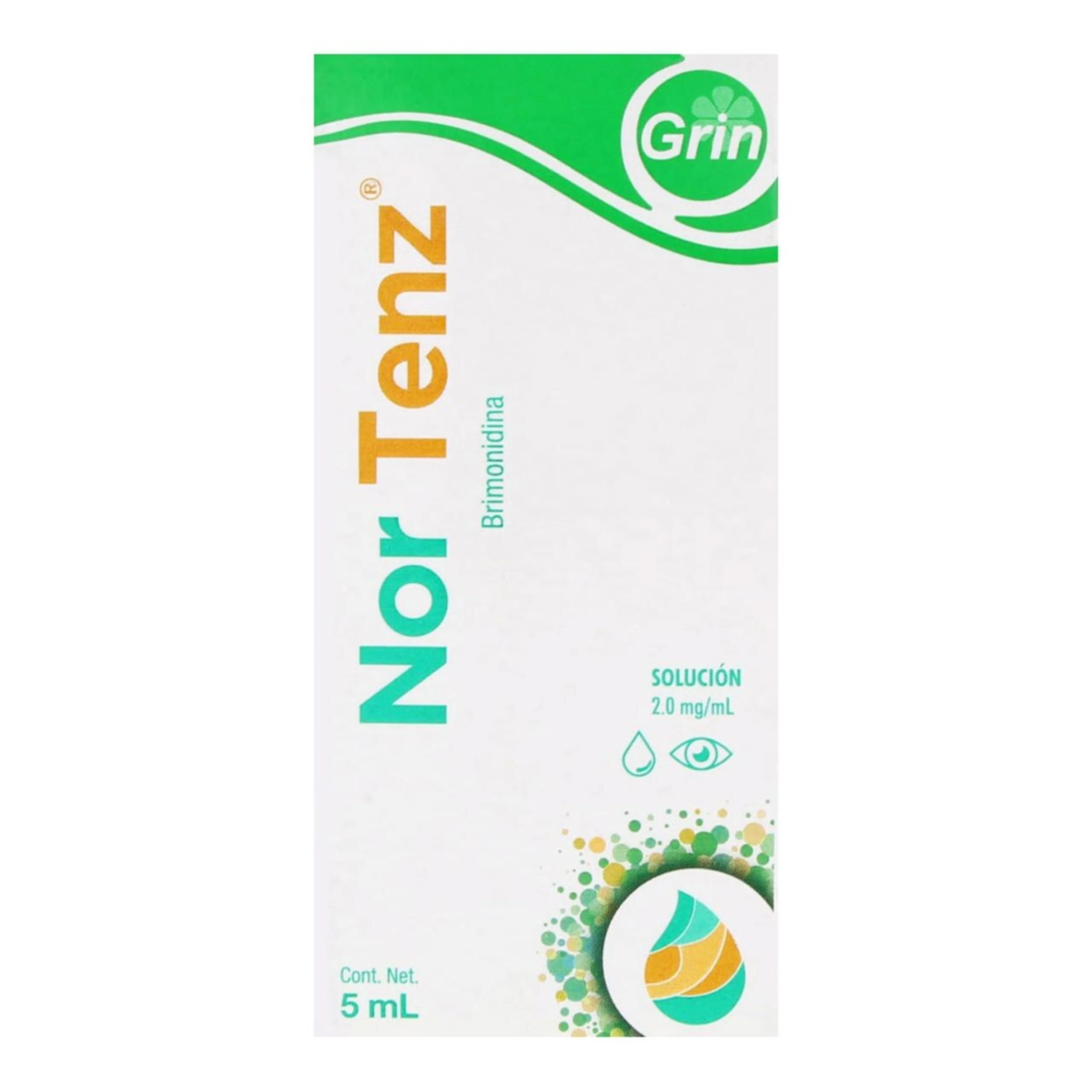 Nor Tenz 2 Mg Solución Oftálmica Con 5 Ml