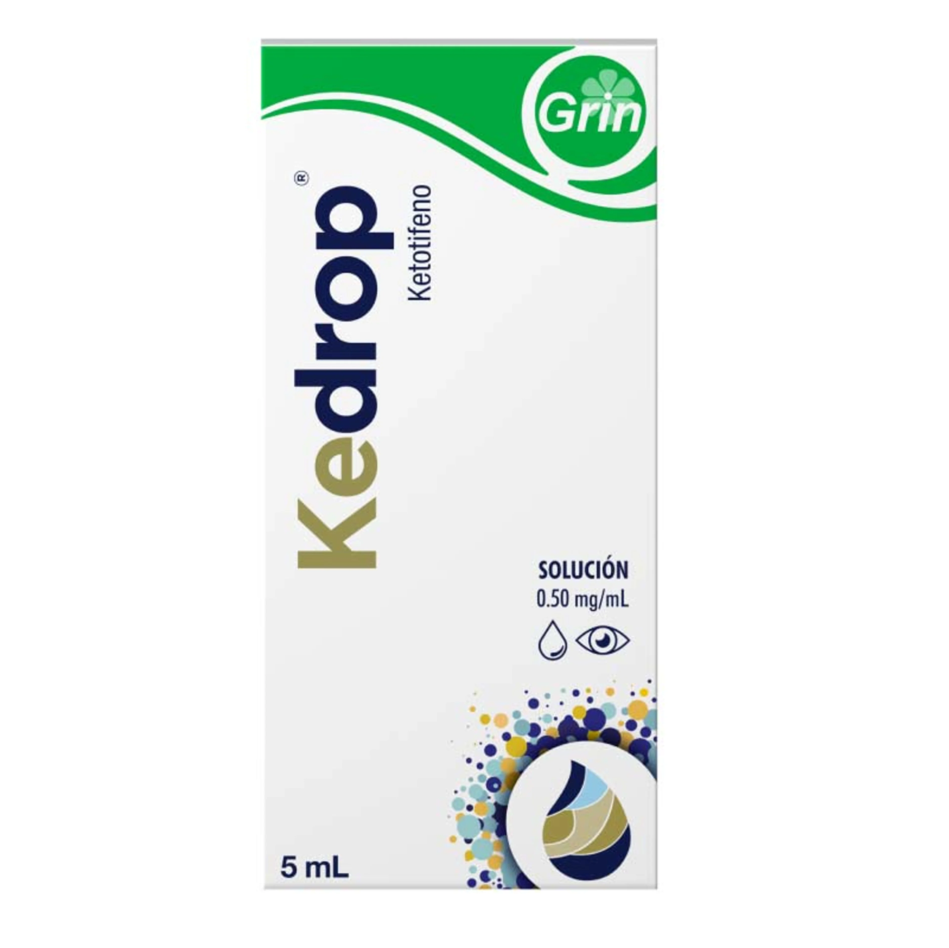 Kedrop 0.05% Solución Oftálmica Con 5 Ml