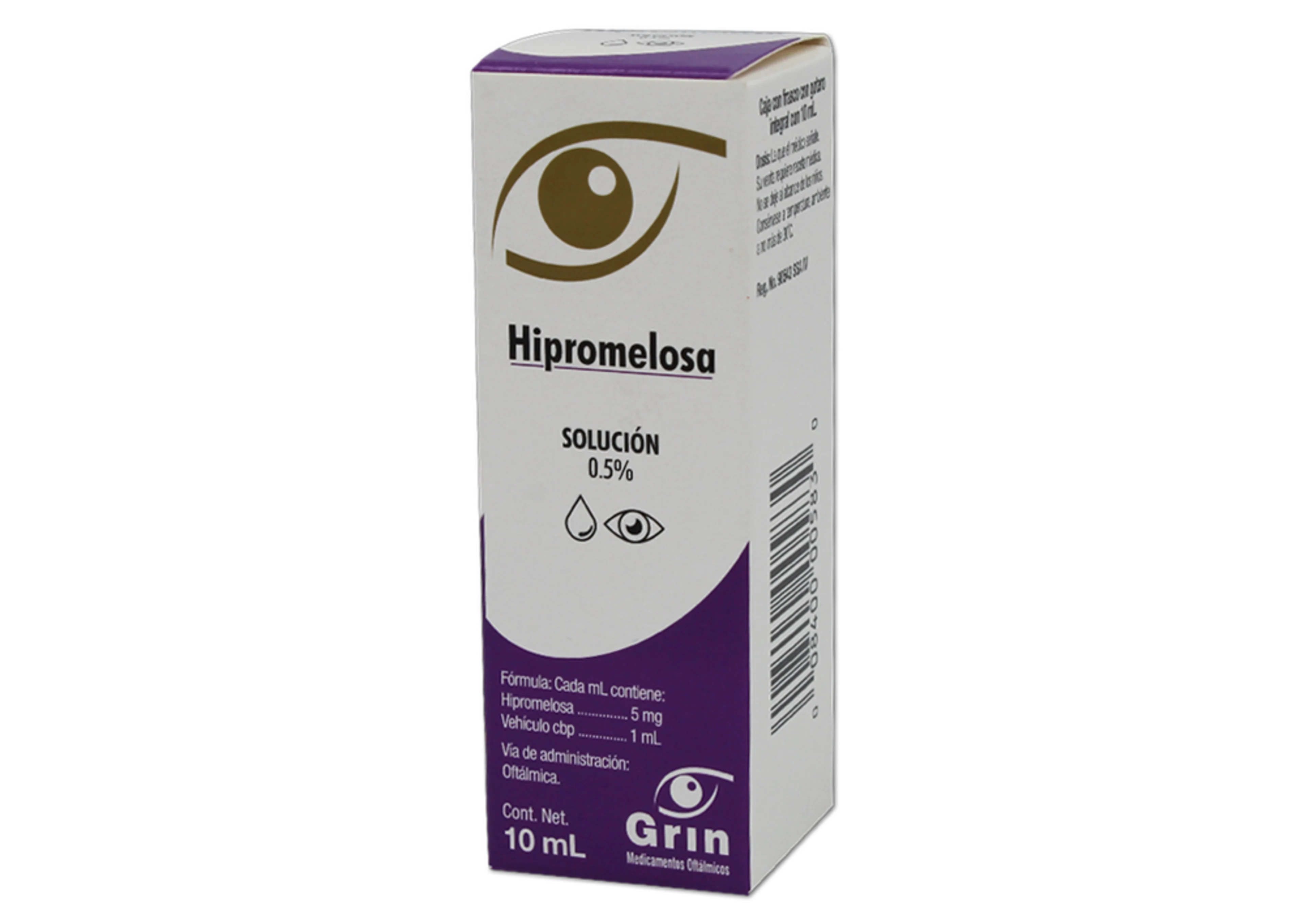 Hipromelosa 0.5 % Con 10 Ml De Solución