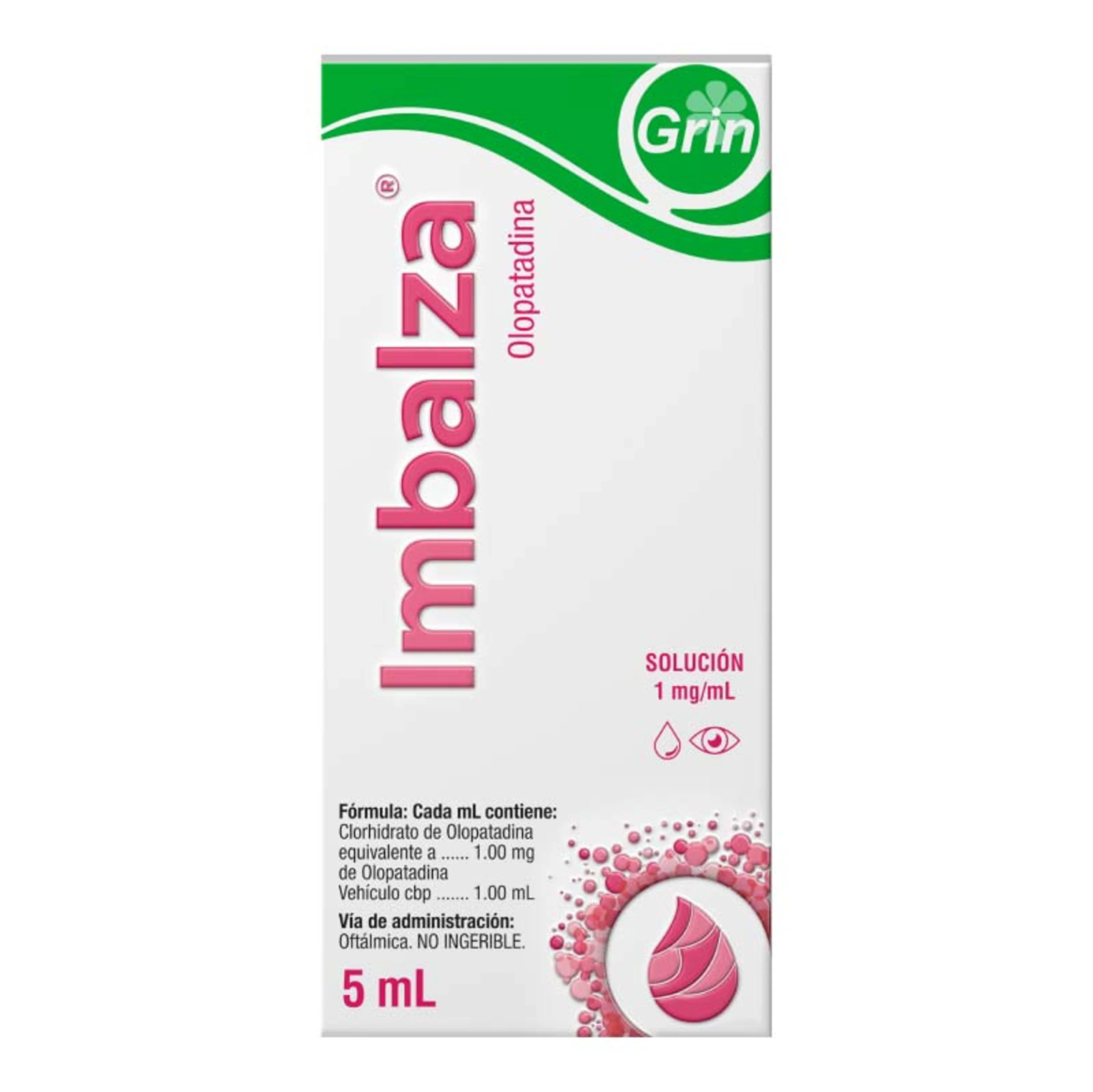 Imbalza 1 Mg Solución Oftálmica Con 5 Ml
