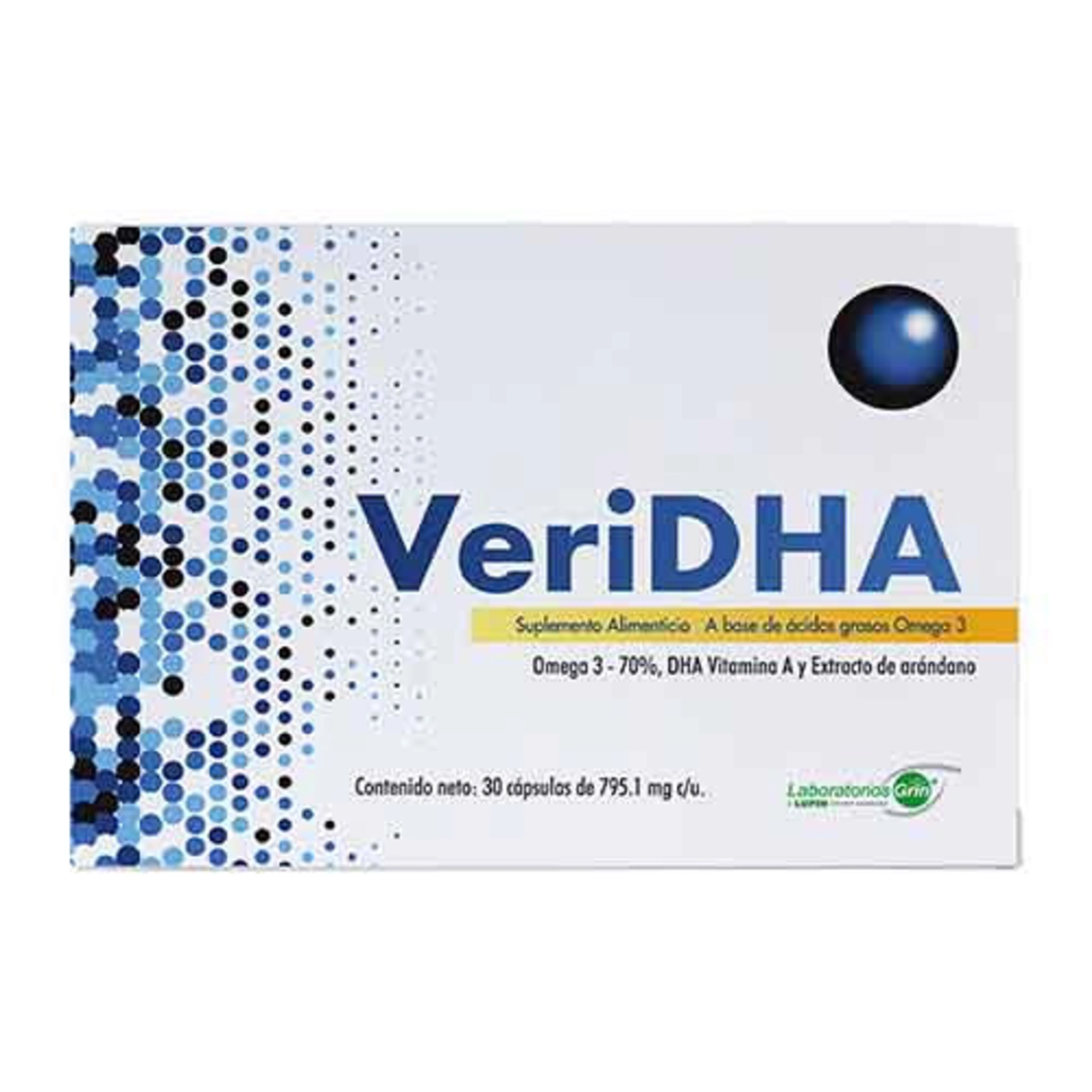 Veridha 795.1 Mg Con 30 Cápsulas