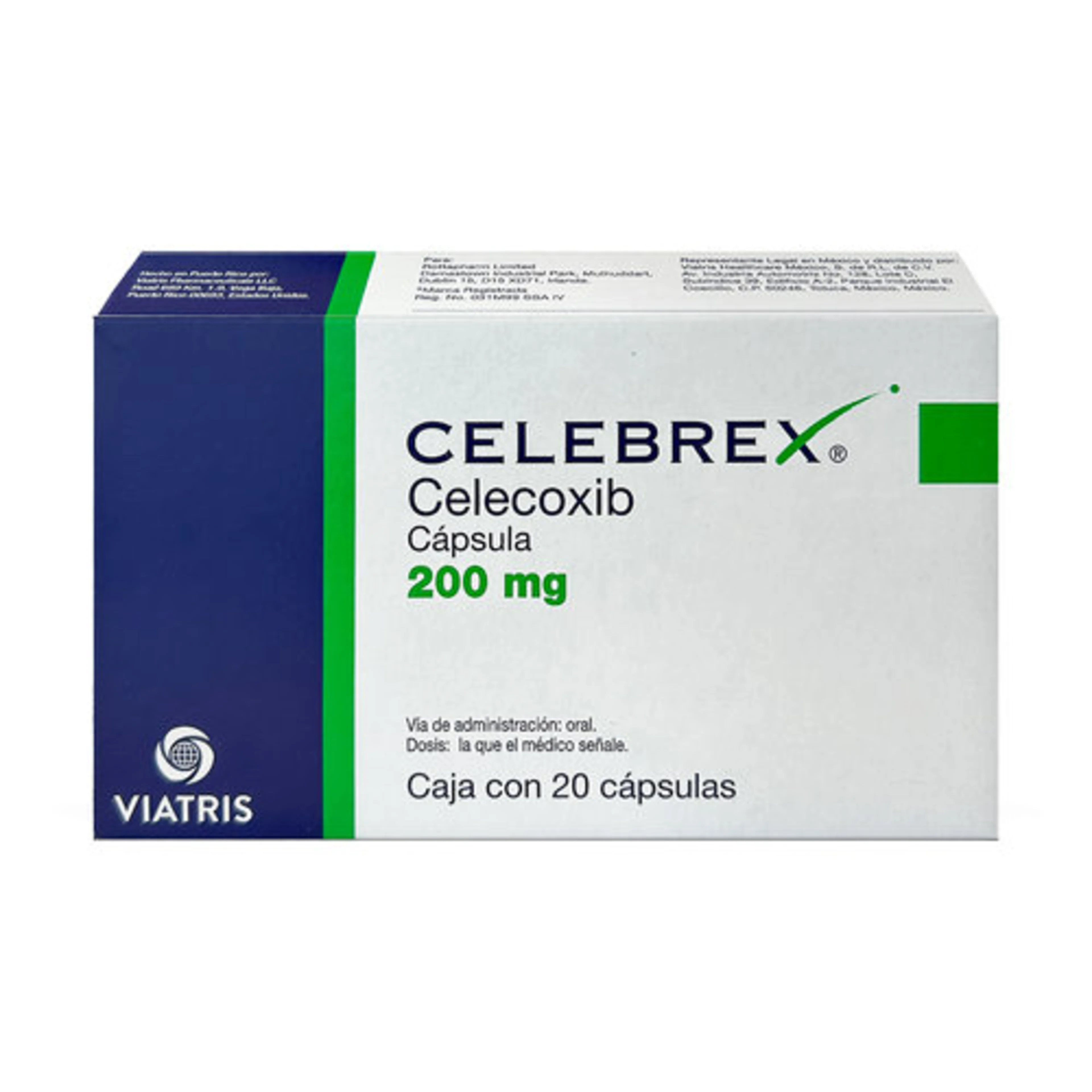 Celebrex 200 Mg Con 20 Cápsulas