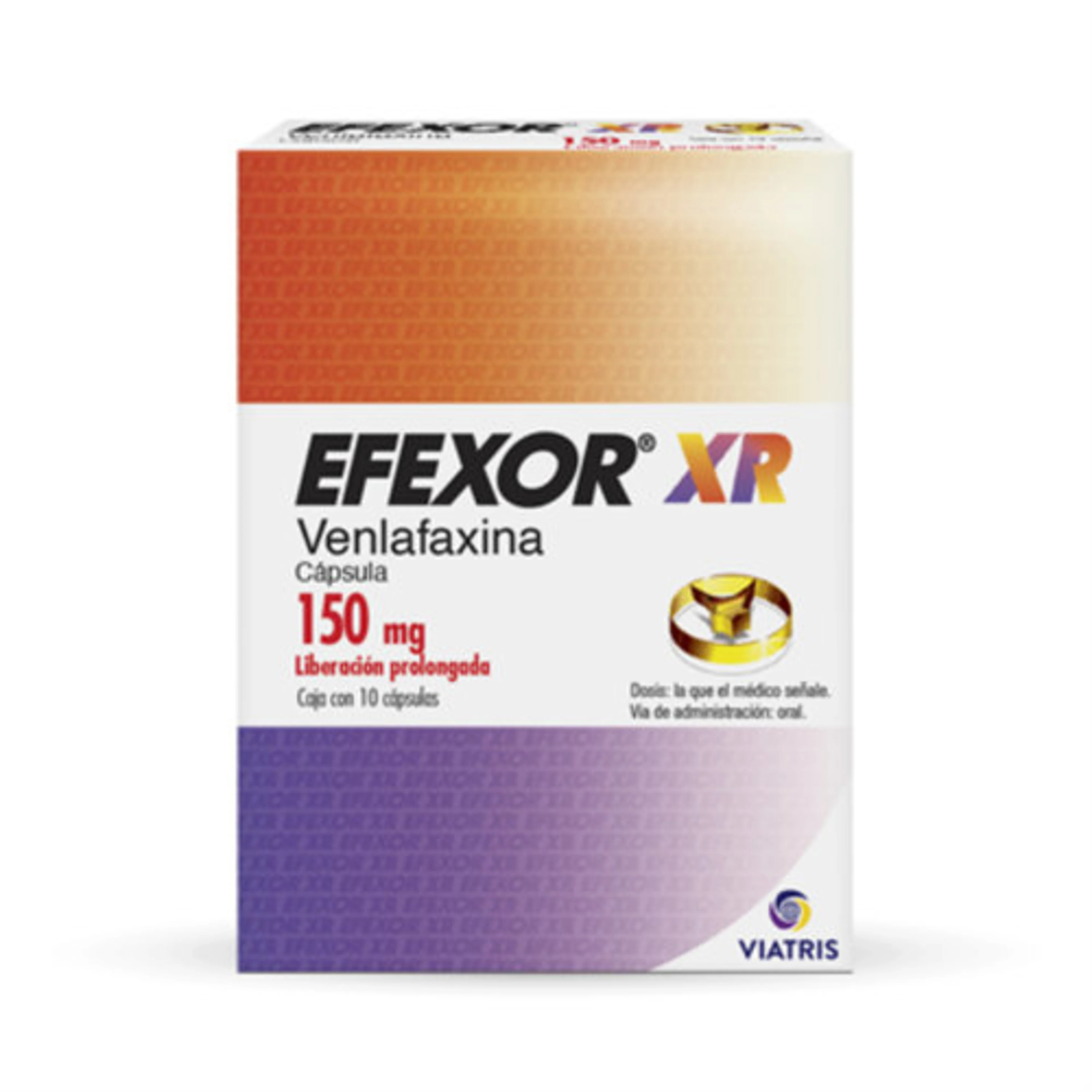 Efexor Xr 150 Mg Con 10 Cápsulas