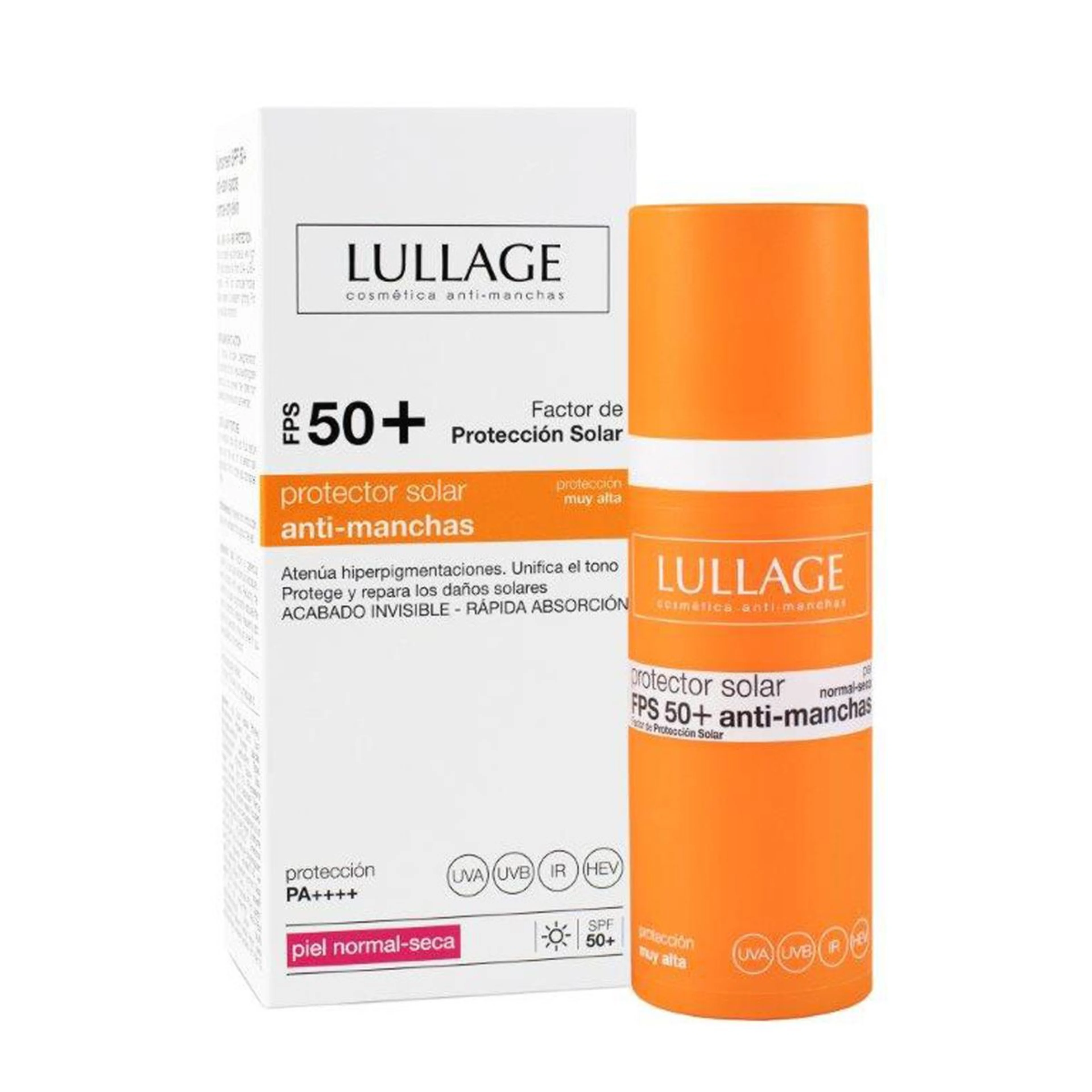 Lullage Fluido Solar Normal Seca Spf50 Con 50 Ml