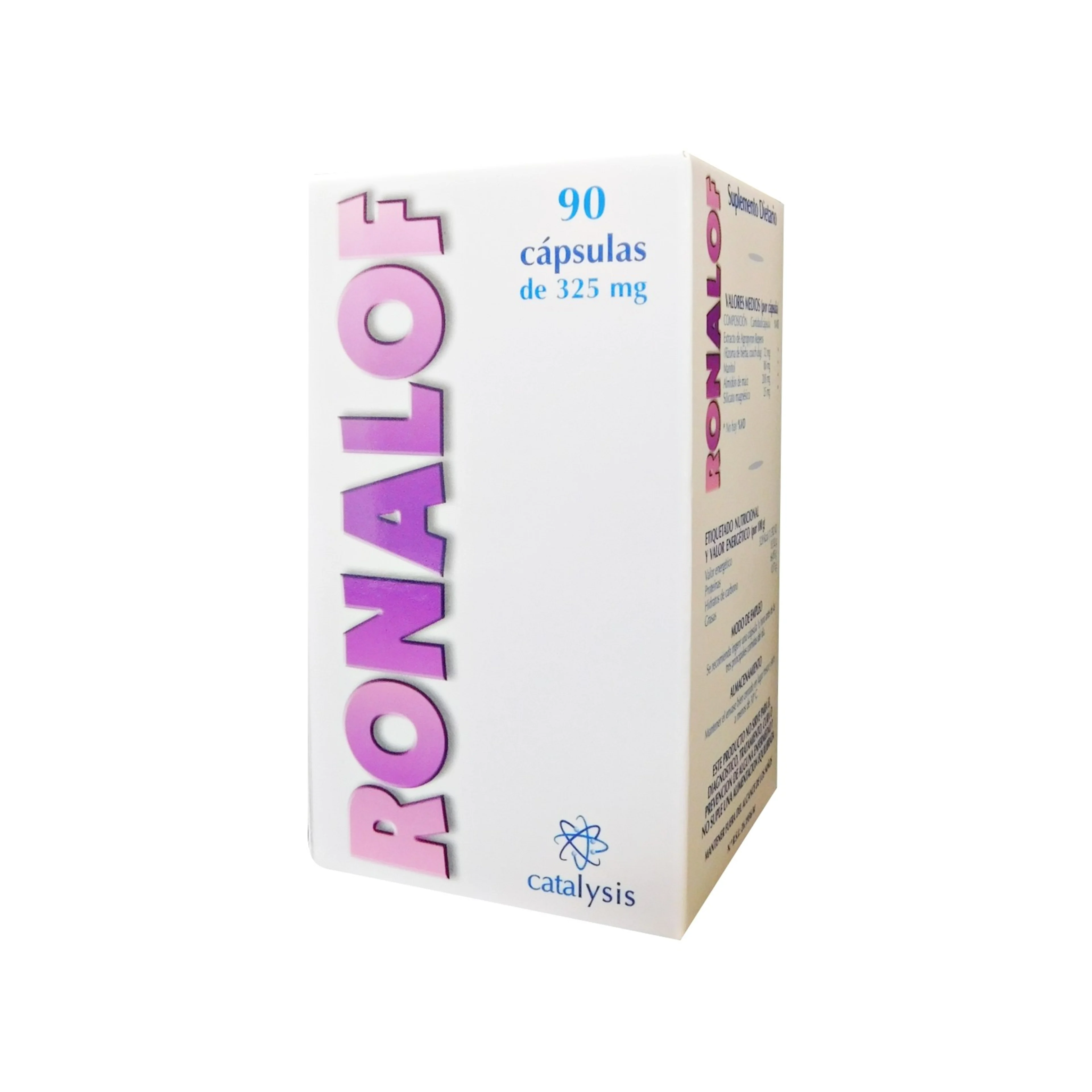 Ronalof con 90 Cápsulas de 325 mg