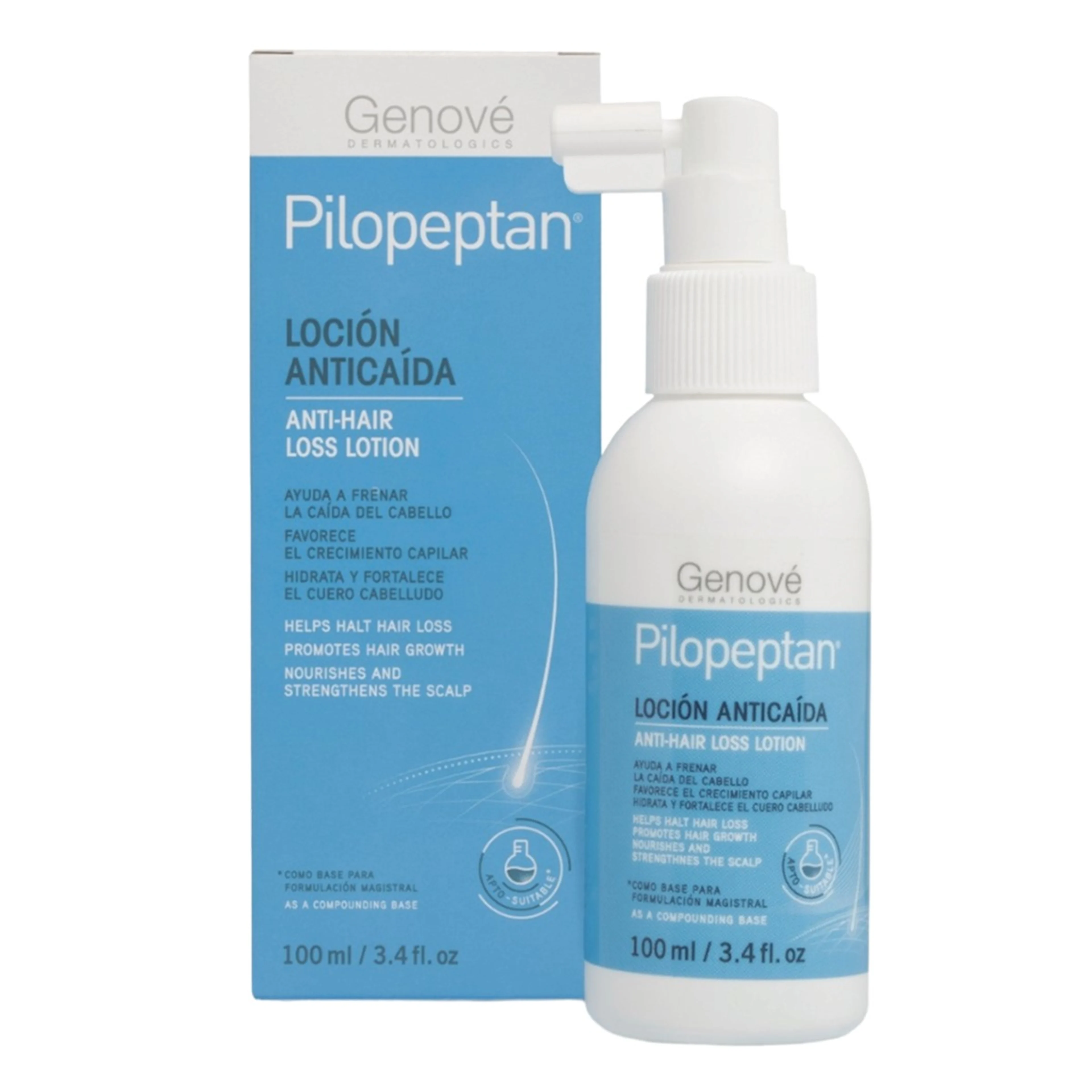 Genové Pilopeptan Loción Anti-Caída Con 100 Ml