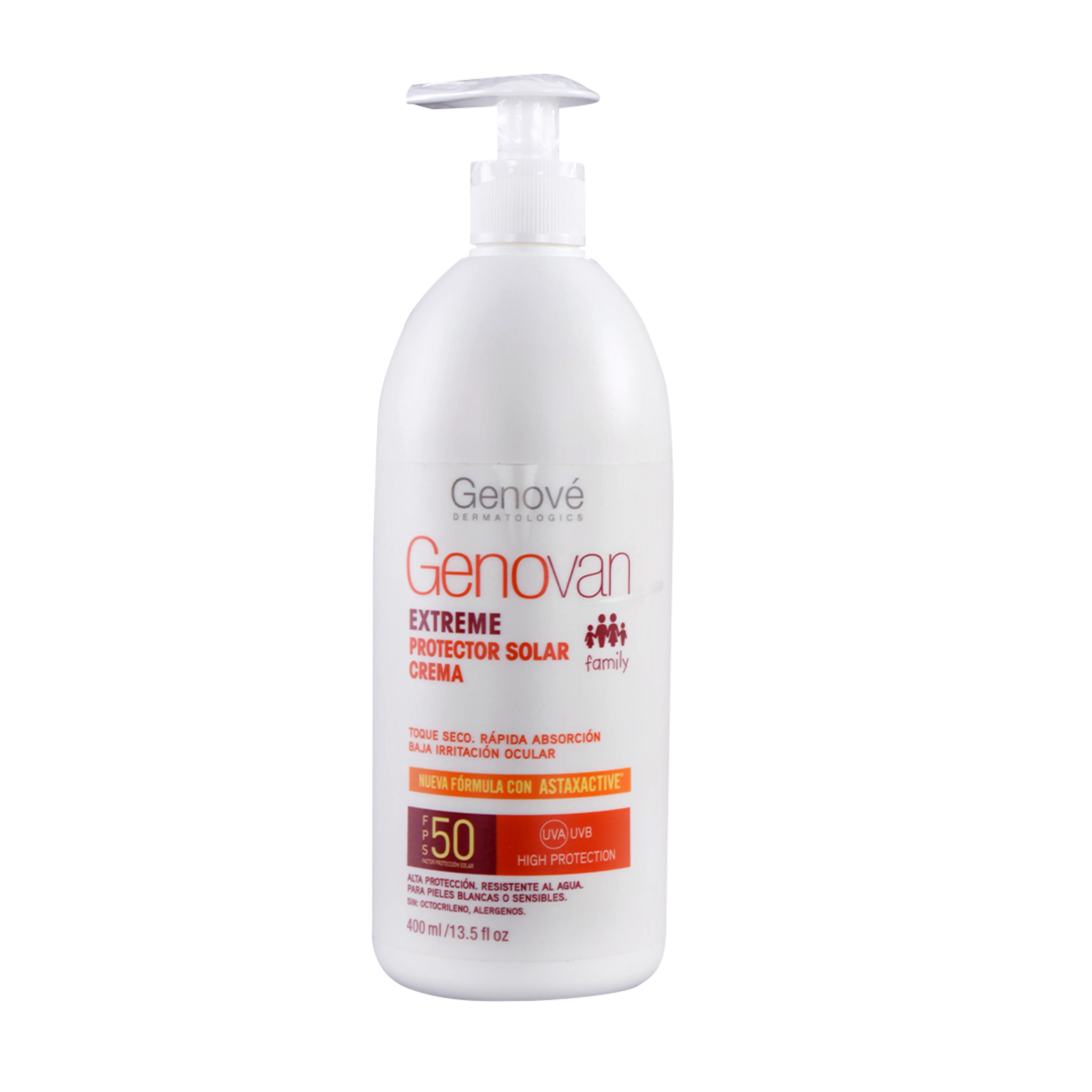 Genovan Extreme Family Fotoproctector En Crema Con 400 Ml