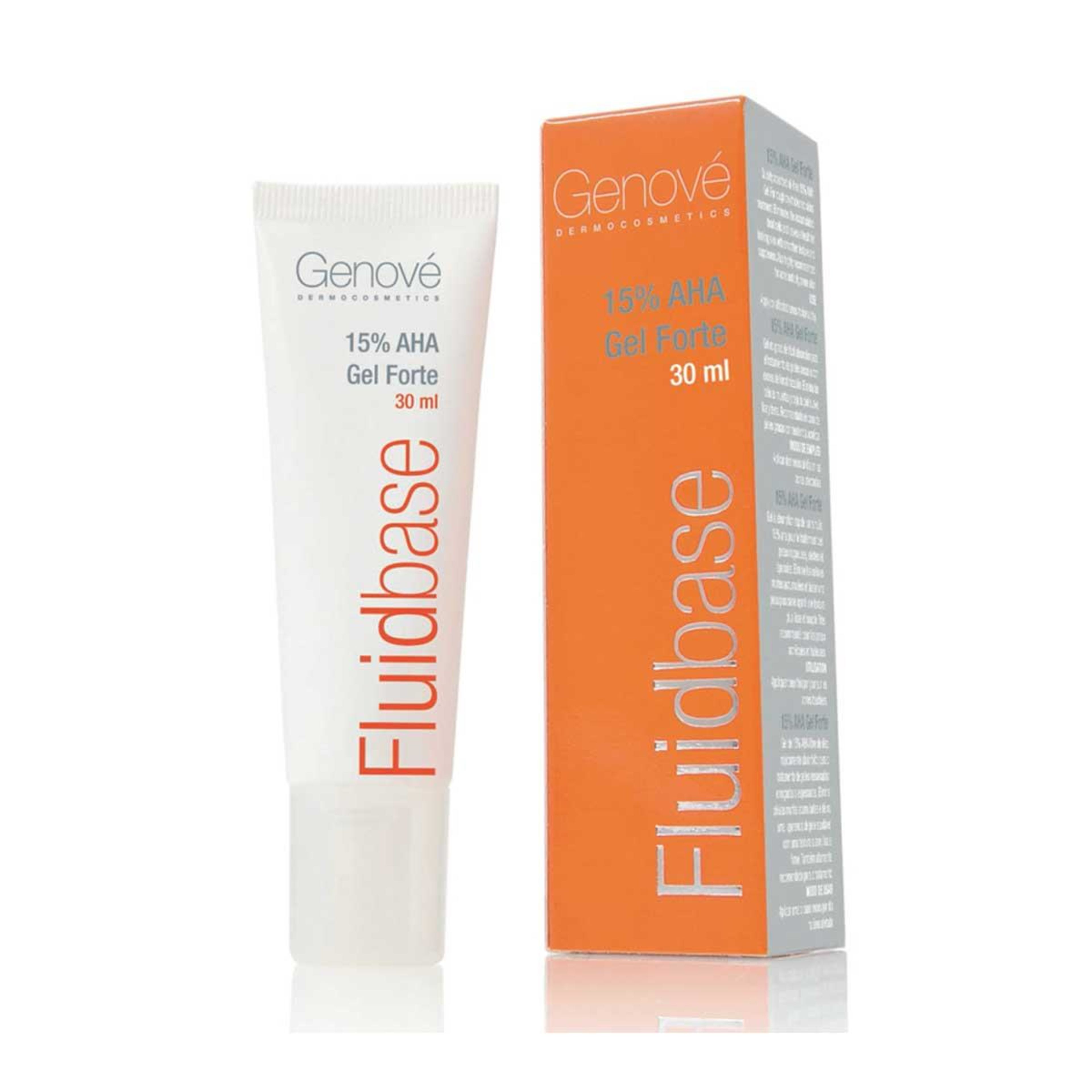 Genové Fluidbase Rederm Gel Aha 15% Hidratante 30 Ml Frasco