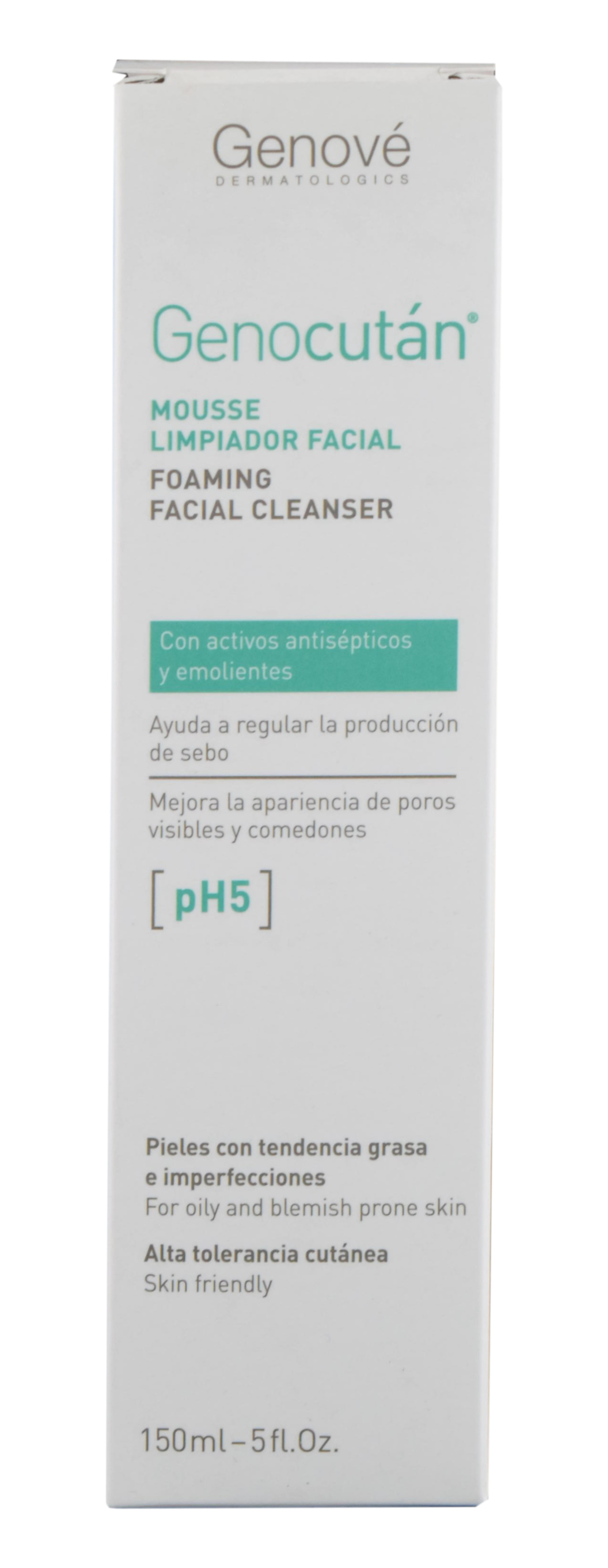 Genové Genocutan Mousse Limpiador Facial 150 Ml Frasco
