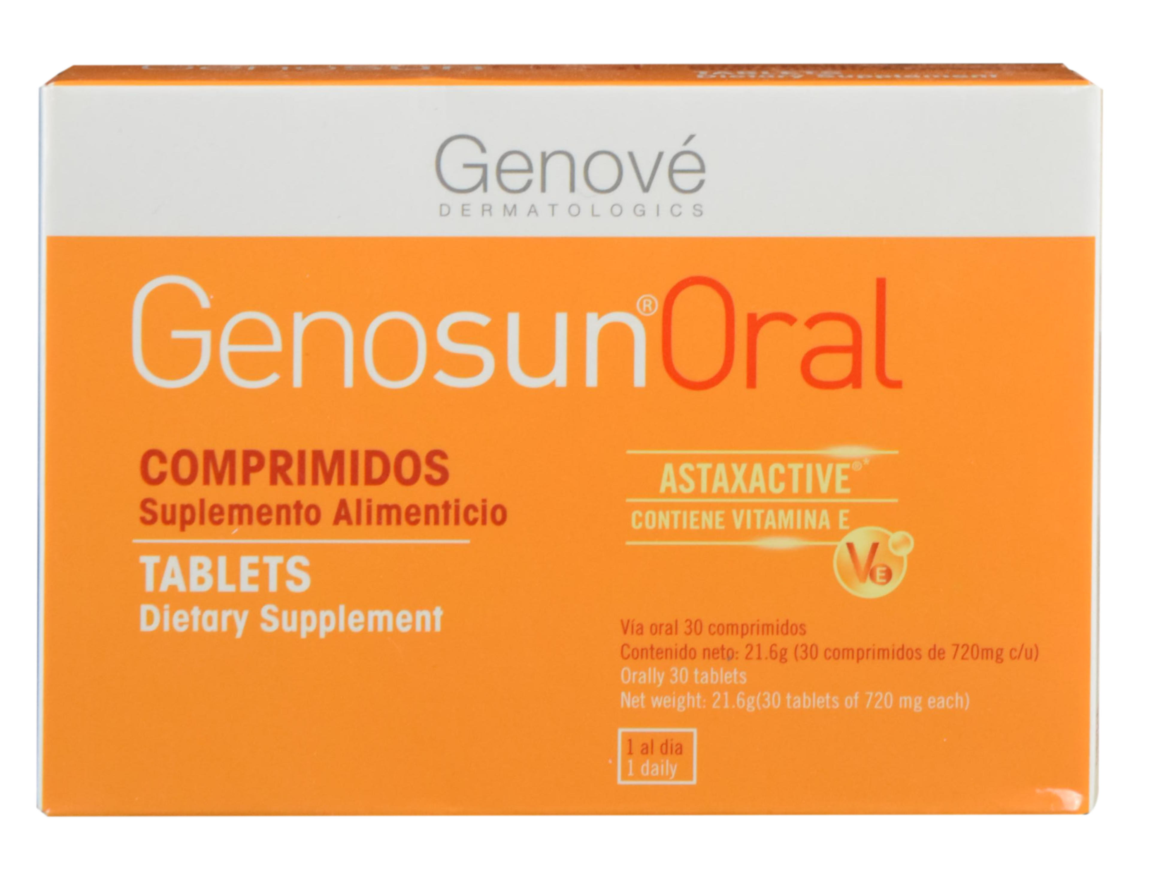Genové Genosun Oral 30 Tabletas