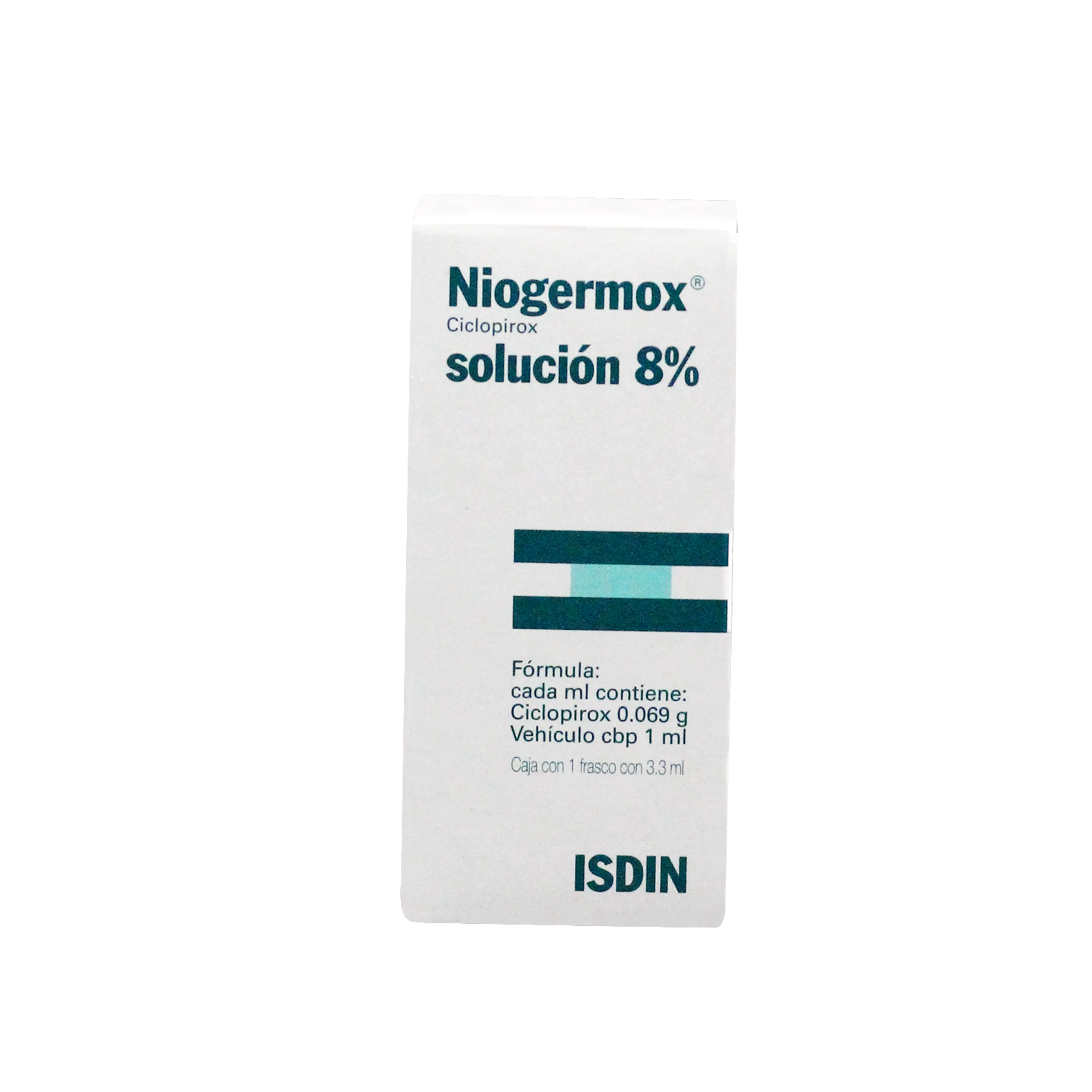 Niogermox 8% Solución 3.3 Ml