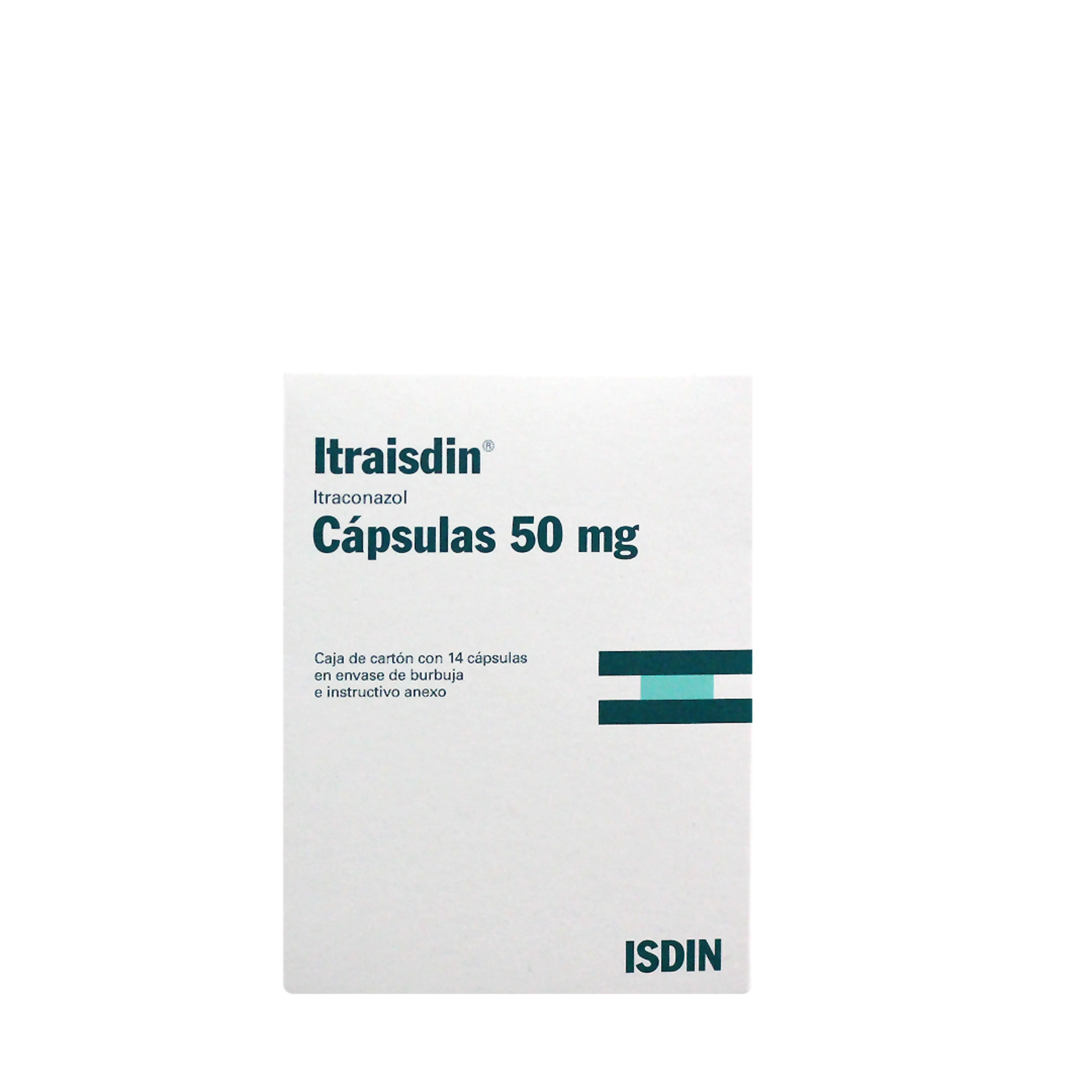 Itraisdin 50 Mg Con 14 Cápsulas