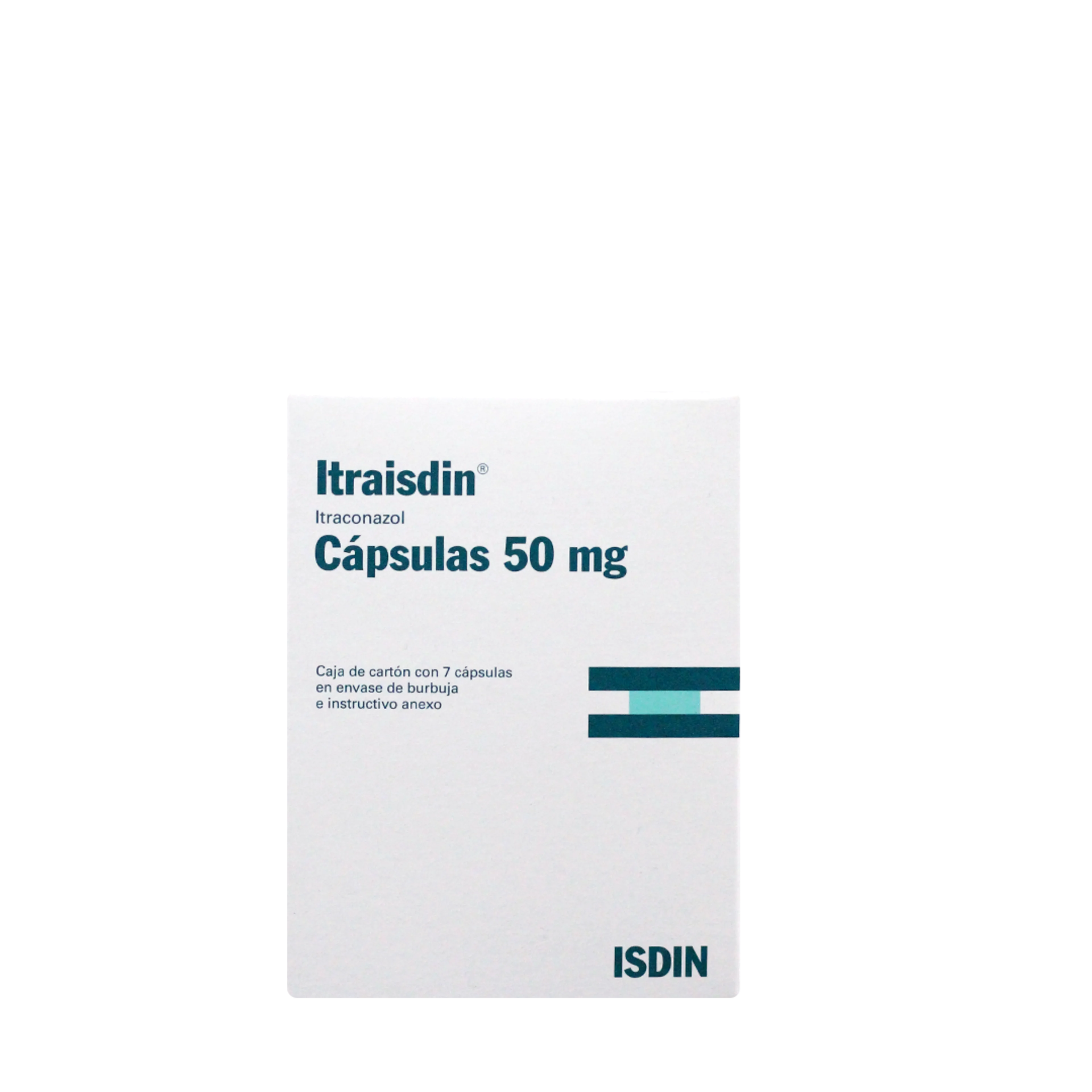 Itraisdin 50 Mg Con 7 Cápsulas