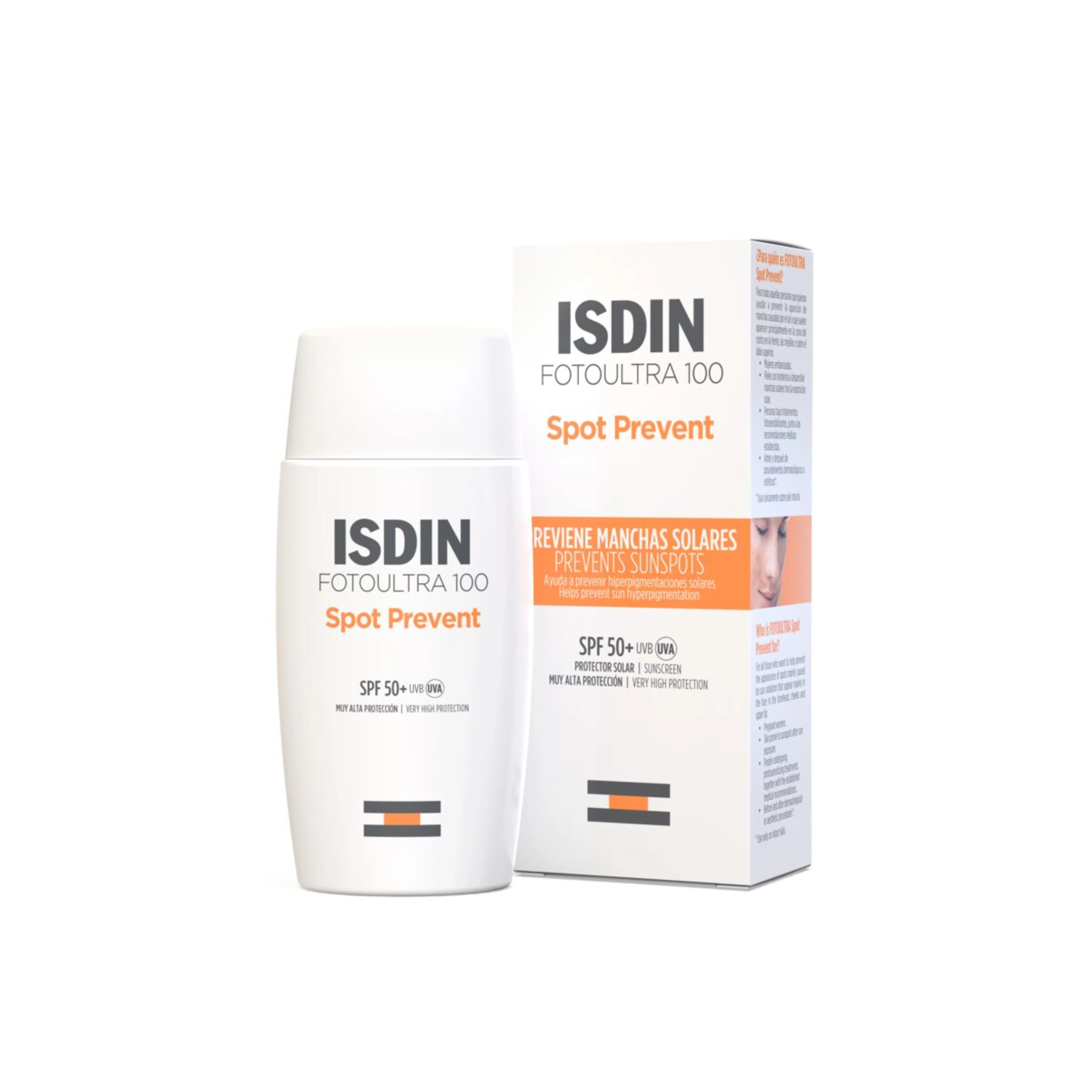 Isdin Fotoultra 100 Spot Prevent Protector Solar Fps50 Con 50 Ml