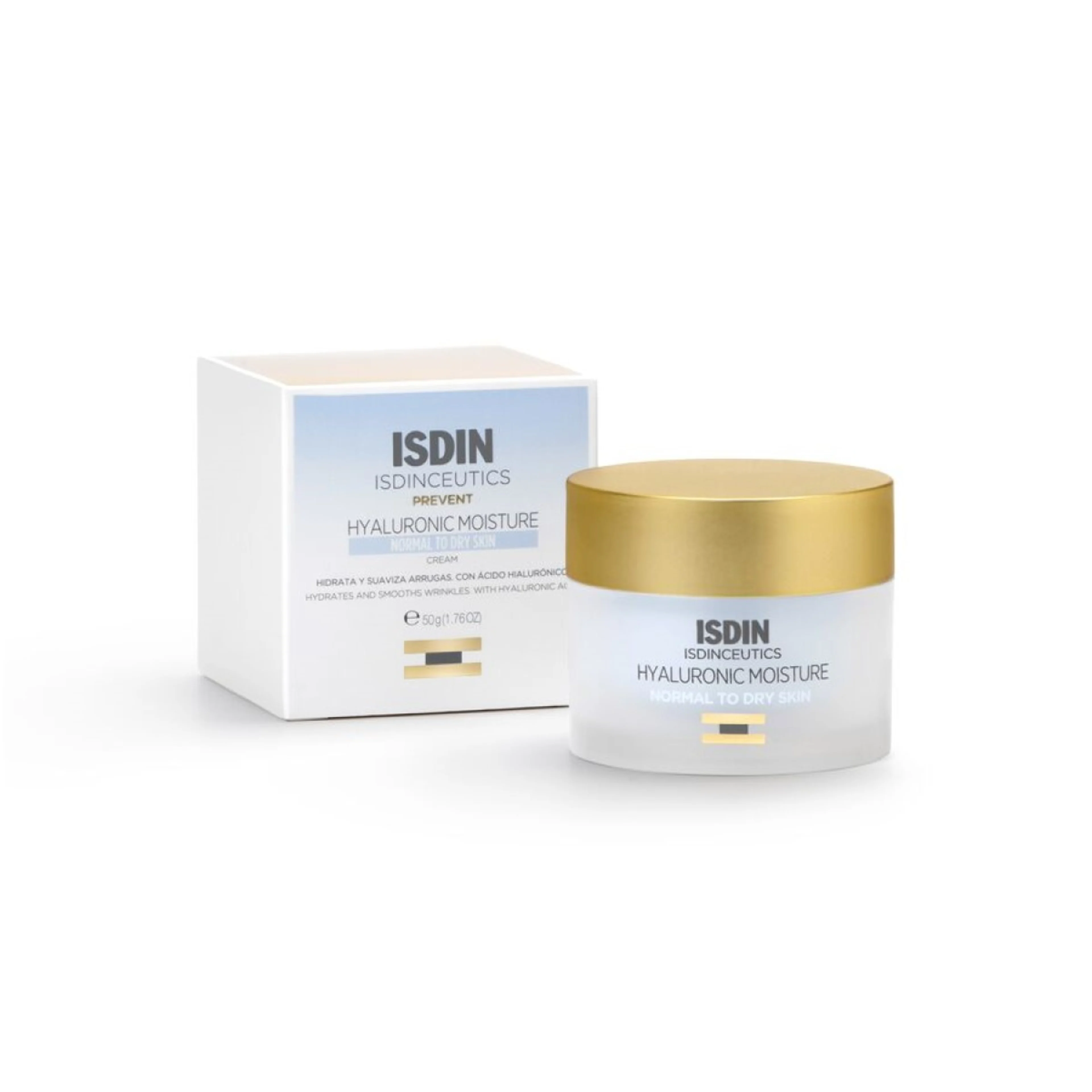 Isdin Hyaluronic Moisture Para Piel Normal Con 50 G
