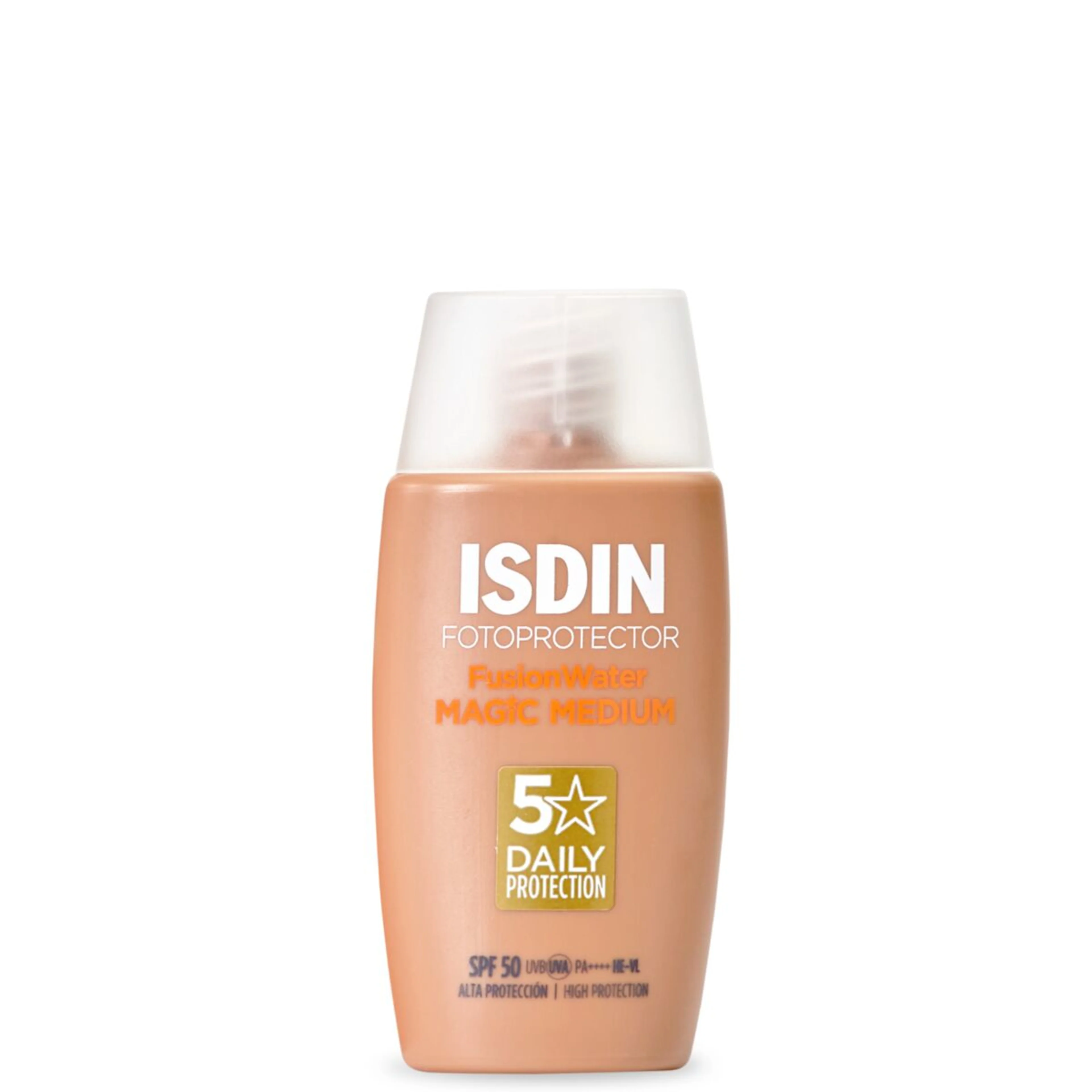 Isdin Fusion Water Color Fotoprotector Facial Fps50+ Tono Light 50 Ml