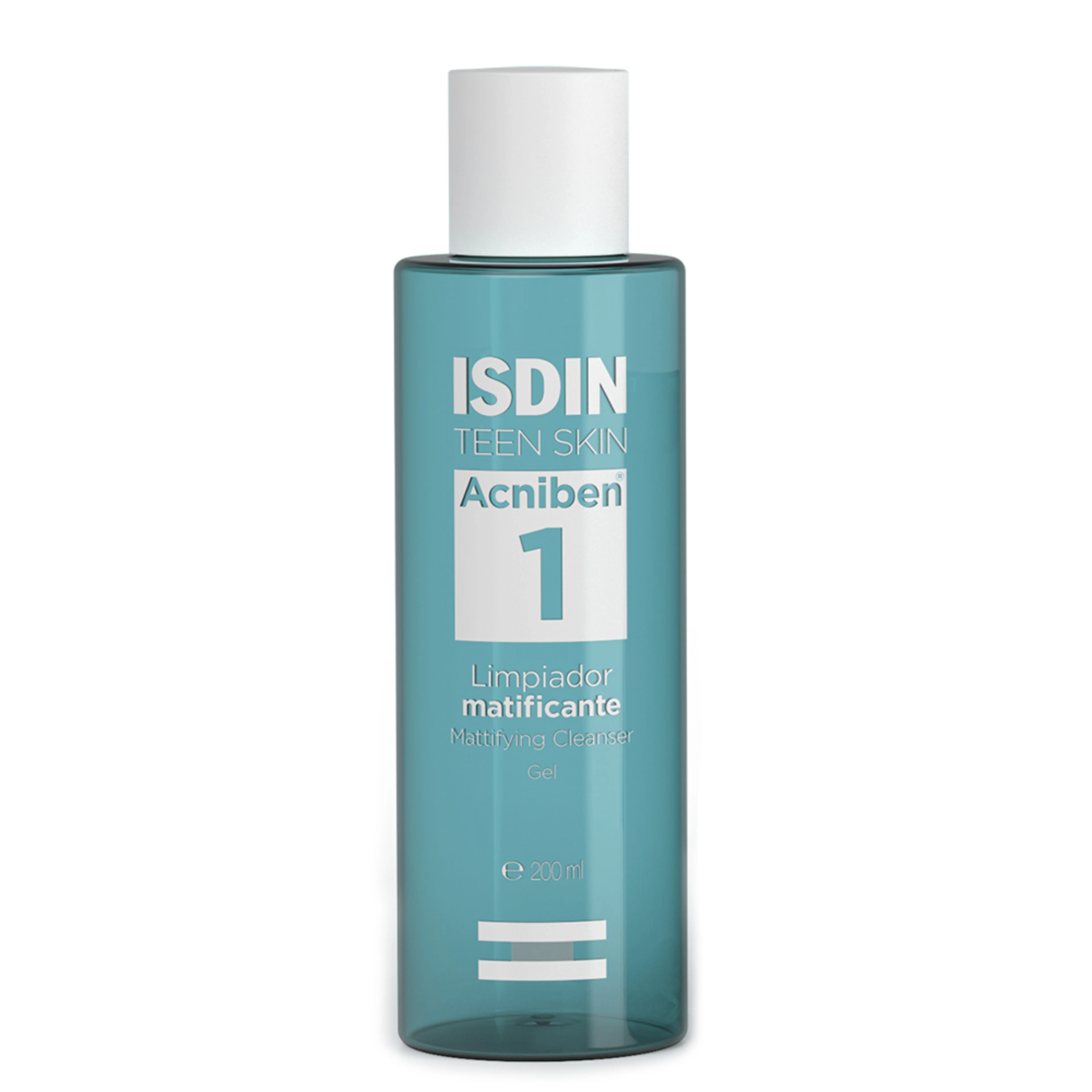Isdin Acniben Limpiador Matificante Para Piel Grasa 200 Ml