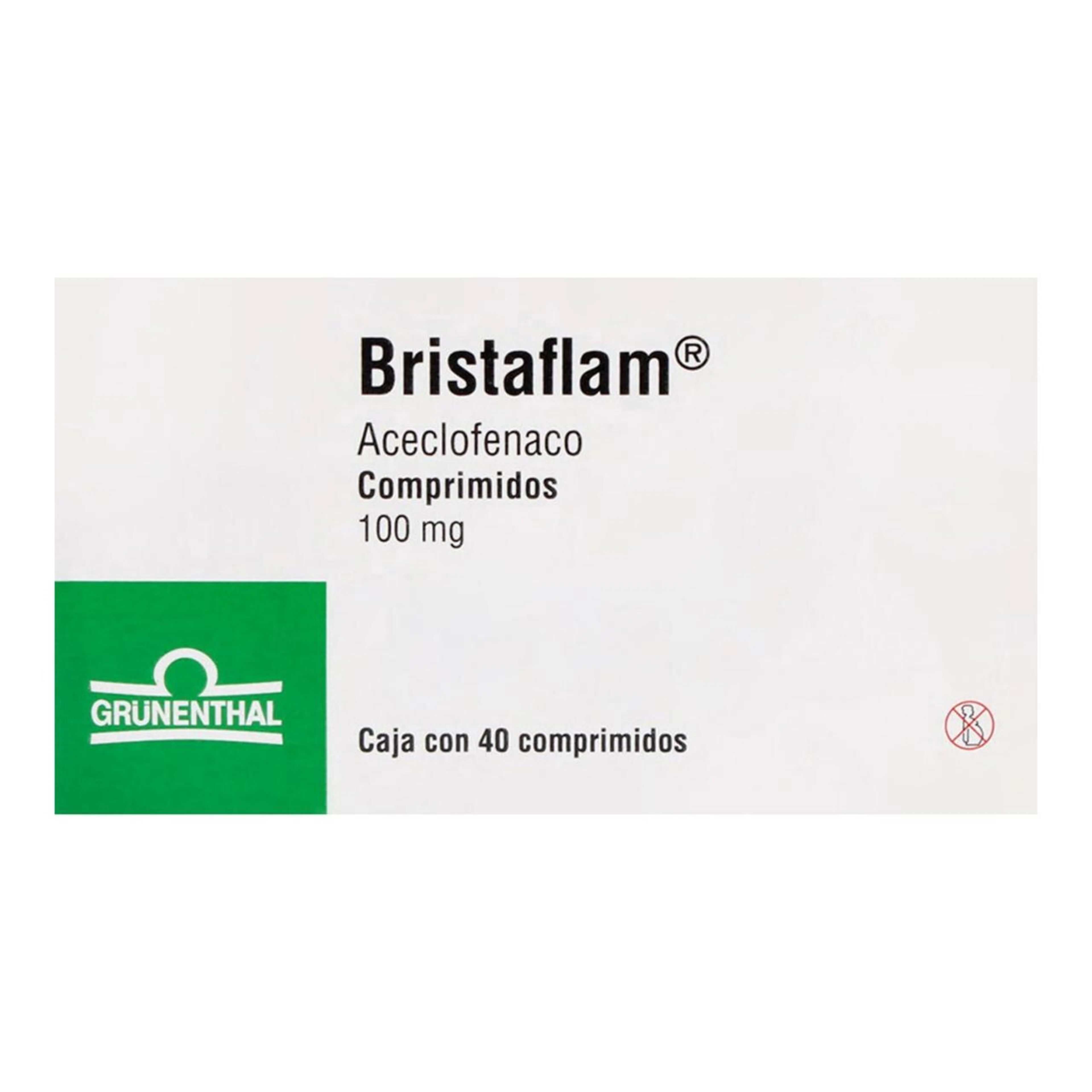 Bristaflam 100 Mg Con 40 Comprimidos