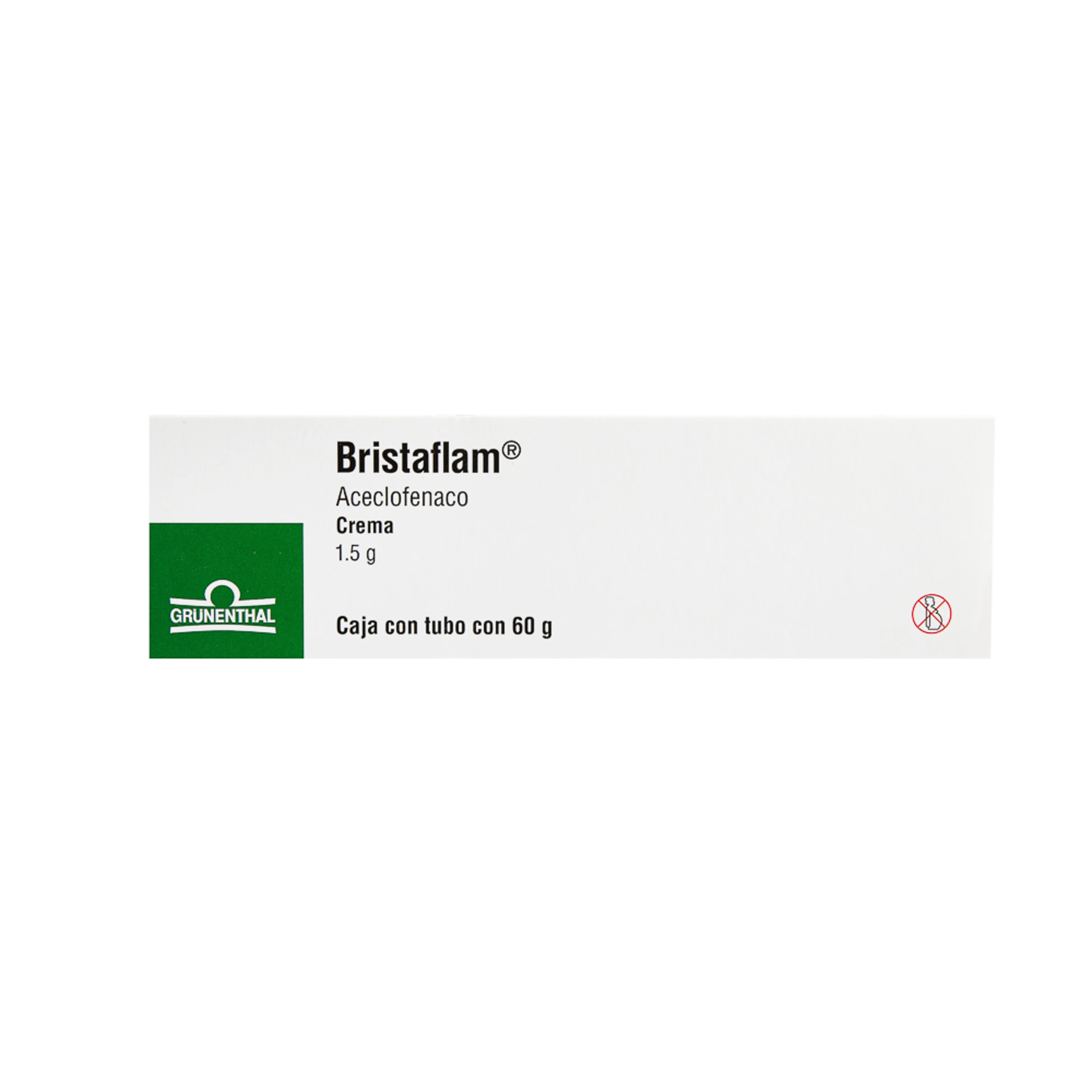 Bristaflam 1.5 G Crema Tubo 60 G