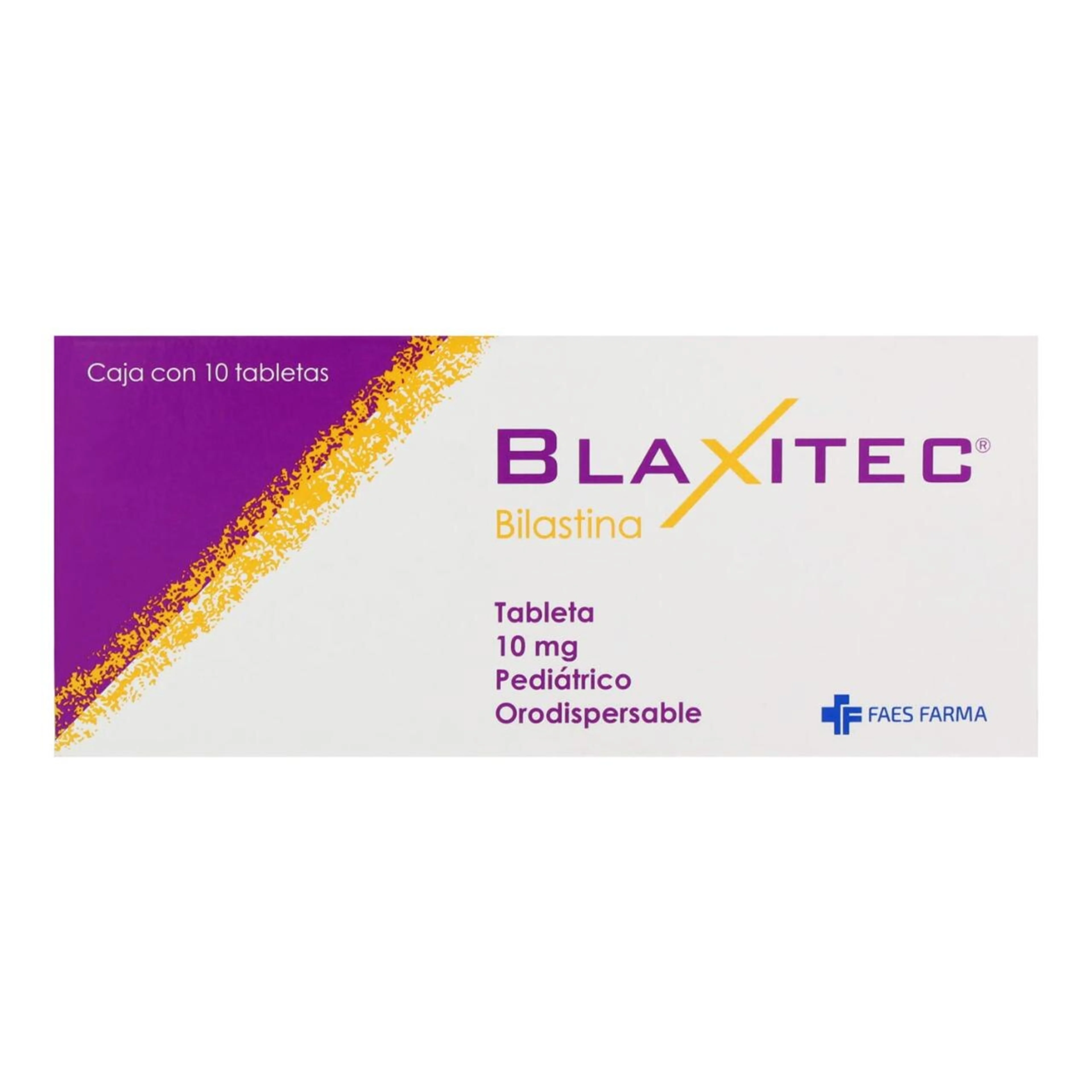 Blaxitec 10 Mg Con 10 Tabletas