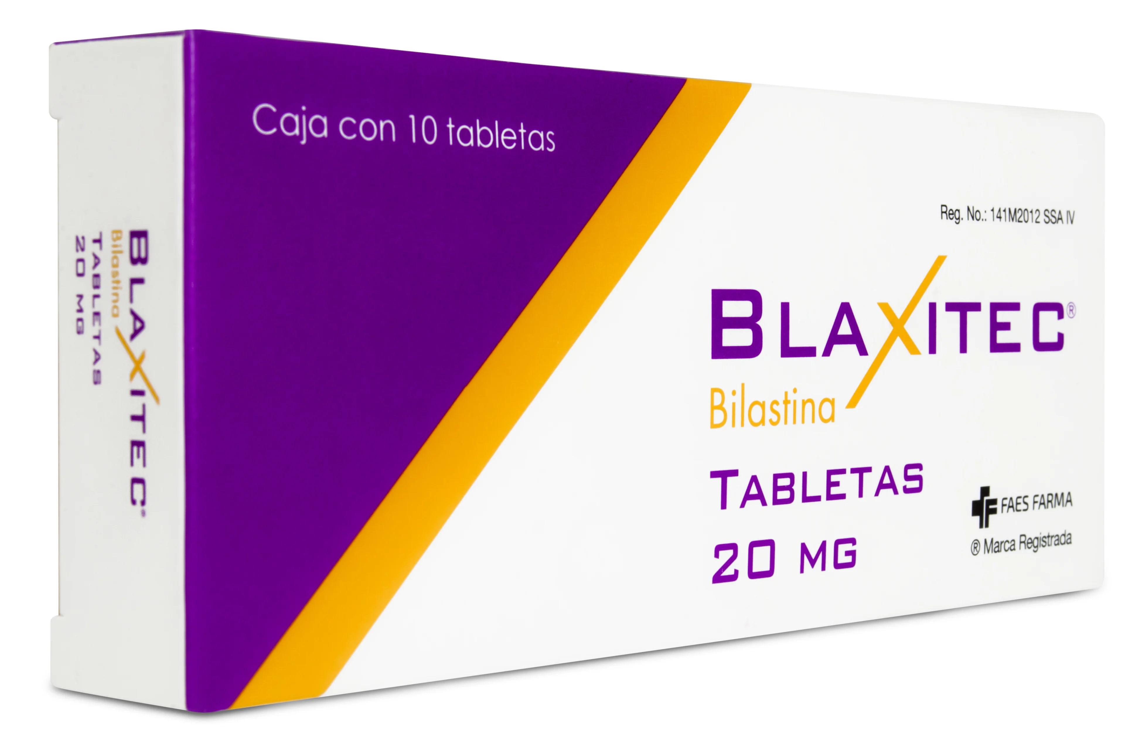 Blaxitec 20 Mg Con 10 Tabletas