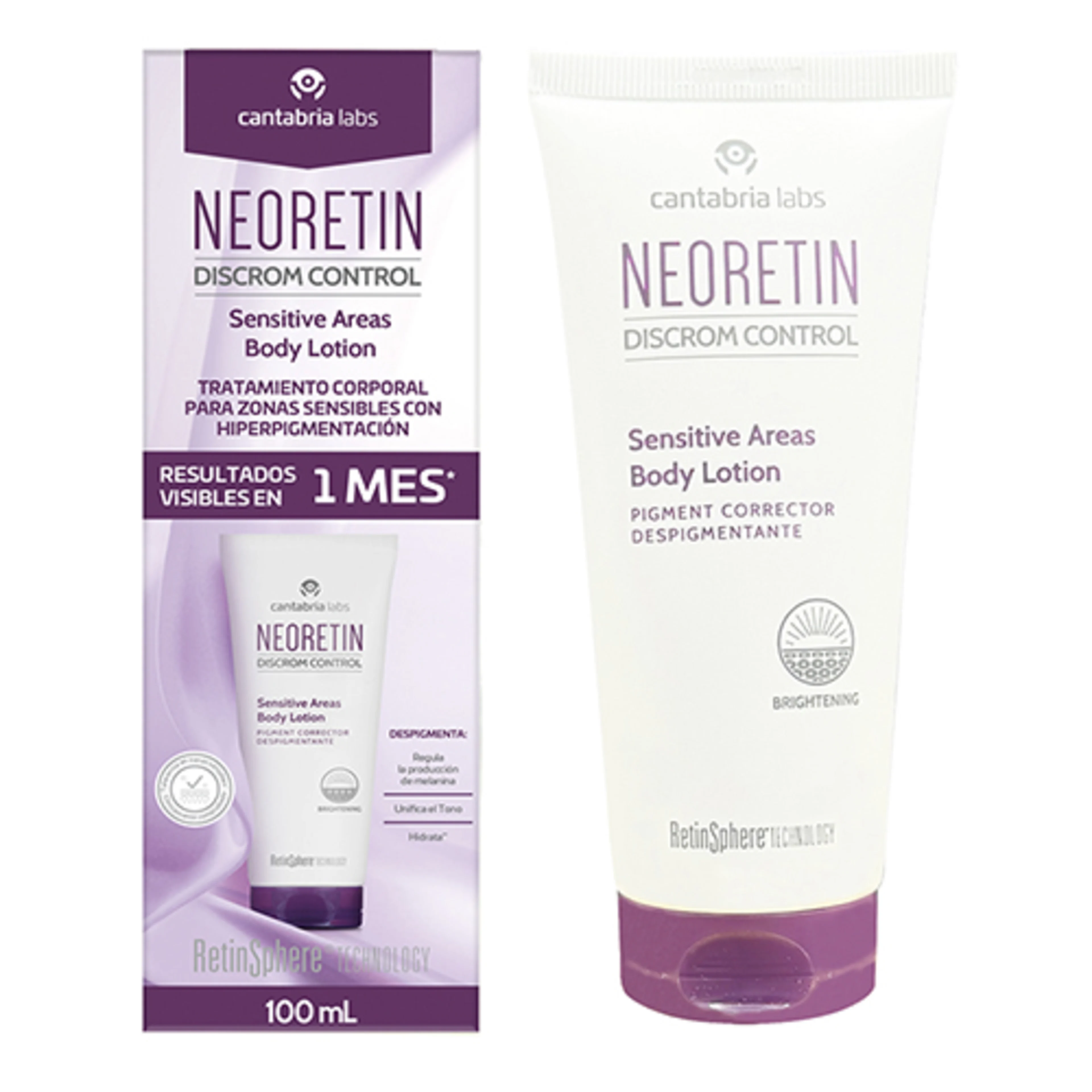 Neoretin Dc Sensitive Areas Body Lotion Con 100 Ml