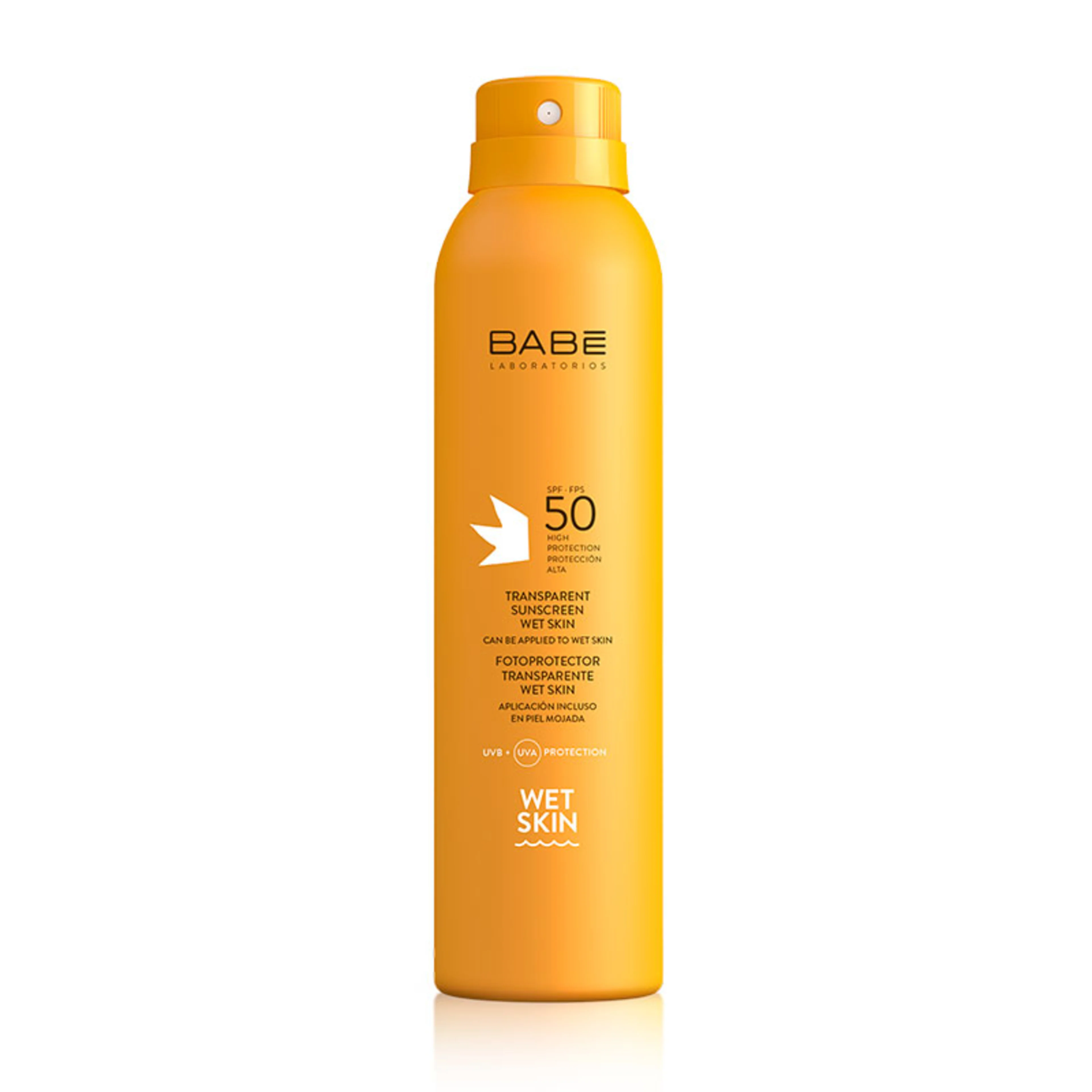 Babé Spray Fotoprotector Transparente Wetskin 200 Ml