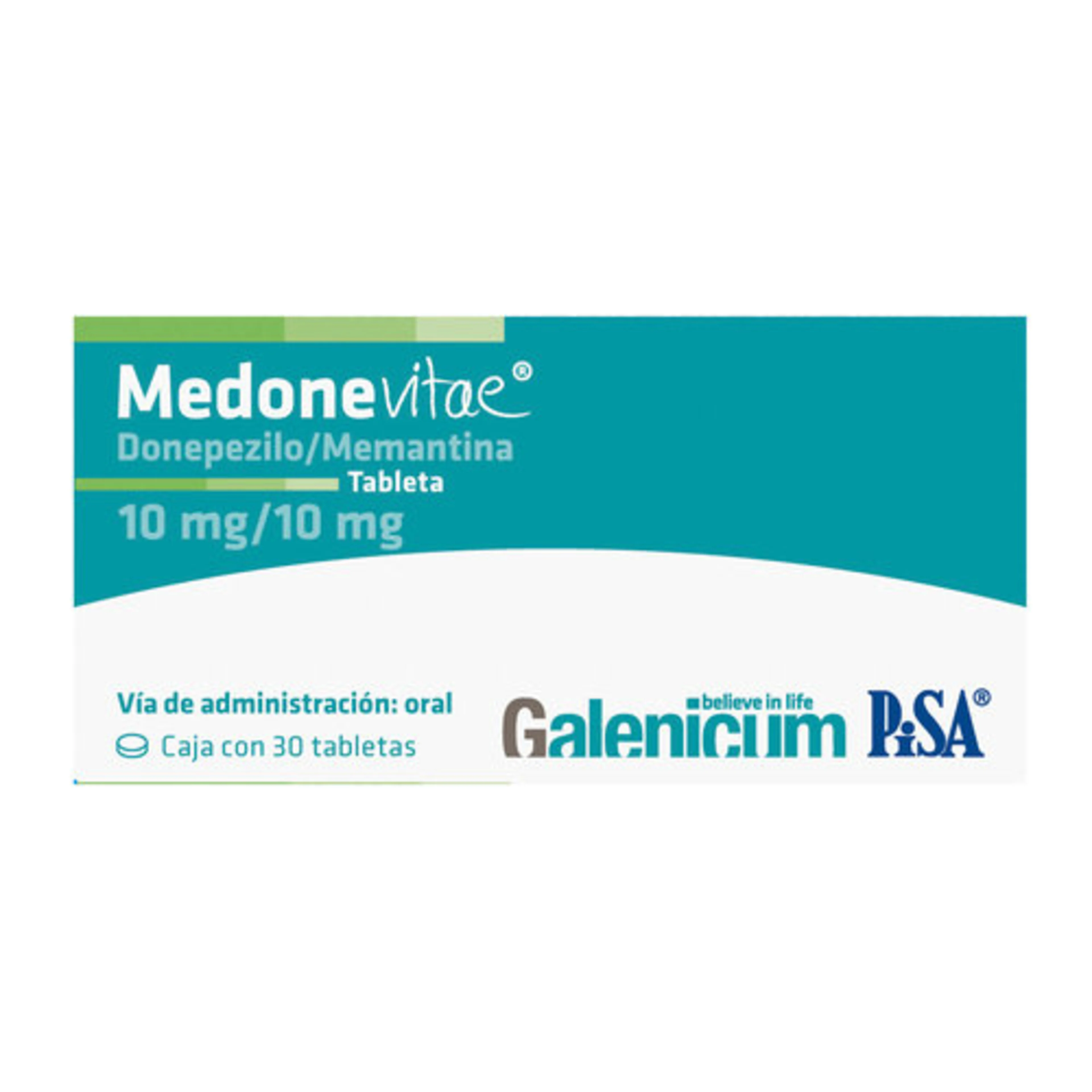 Medonevitae 10 Mg/10 Mg Con 30 Tabletas