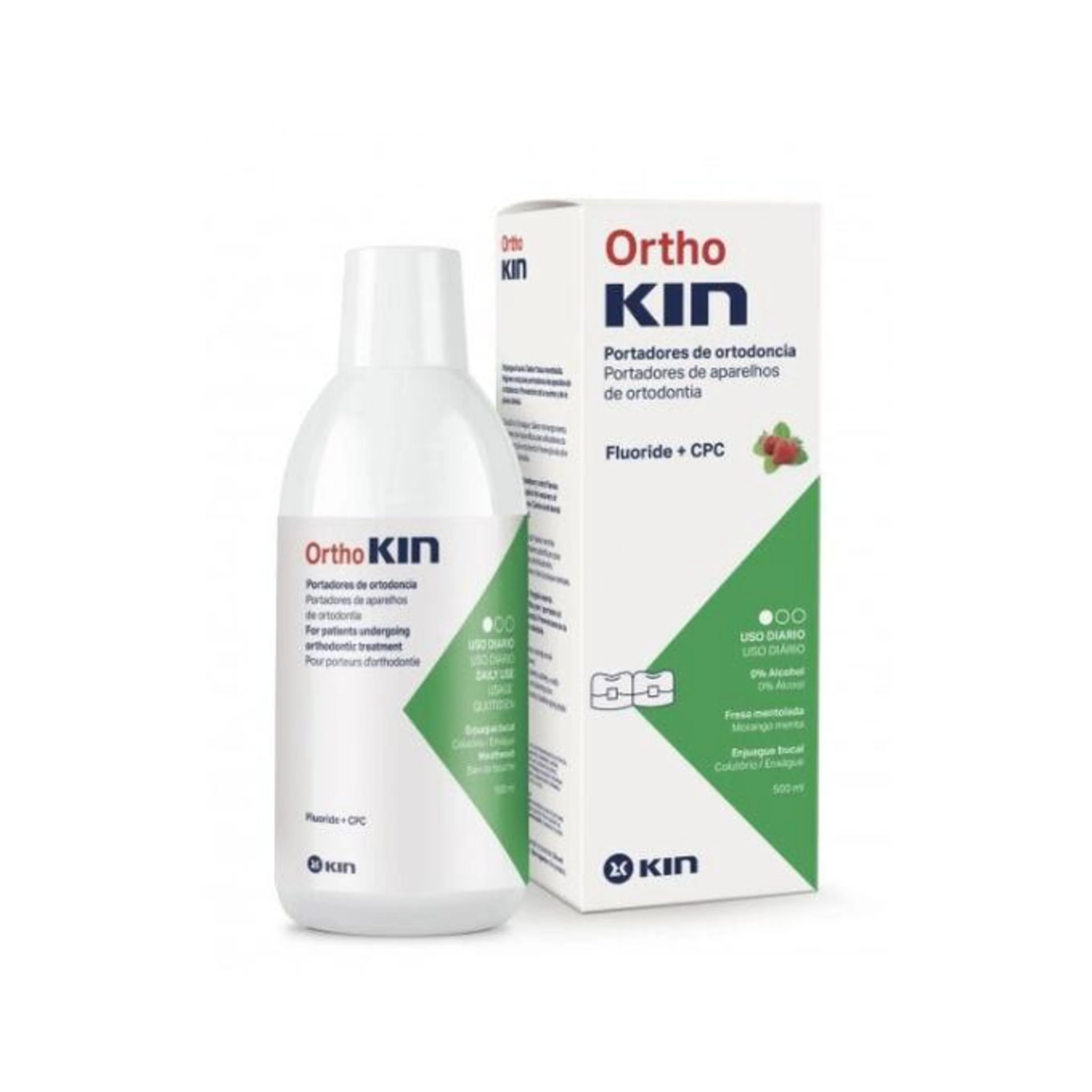 Ortho Kin Fresa Mentolada 500Ml