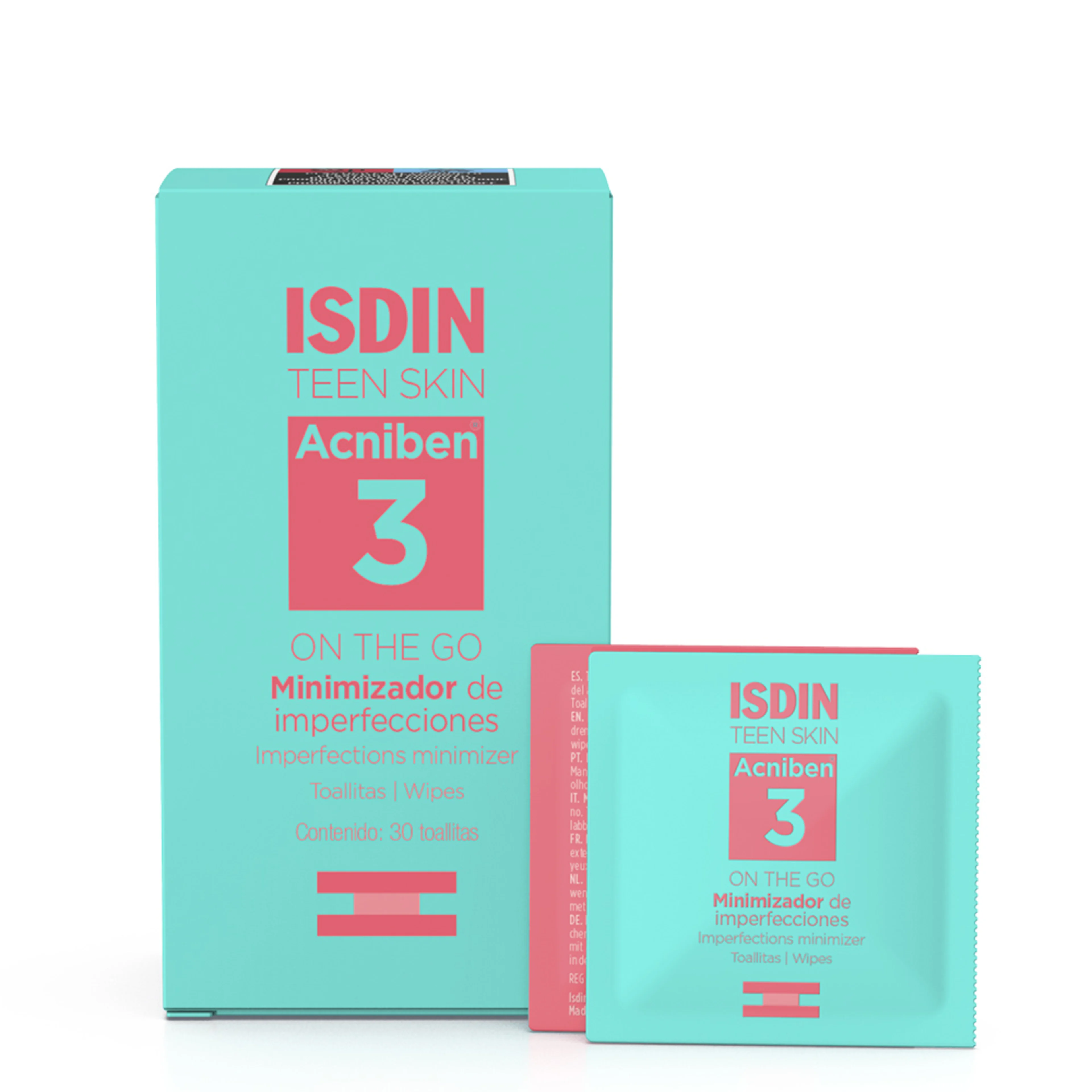 Isdin Acniben Minimizador De Imperfecciones 30 Toallitas