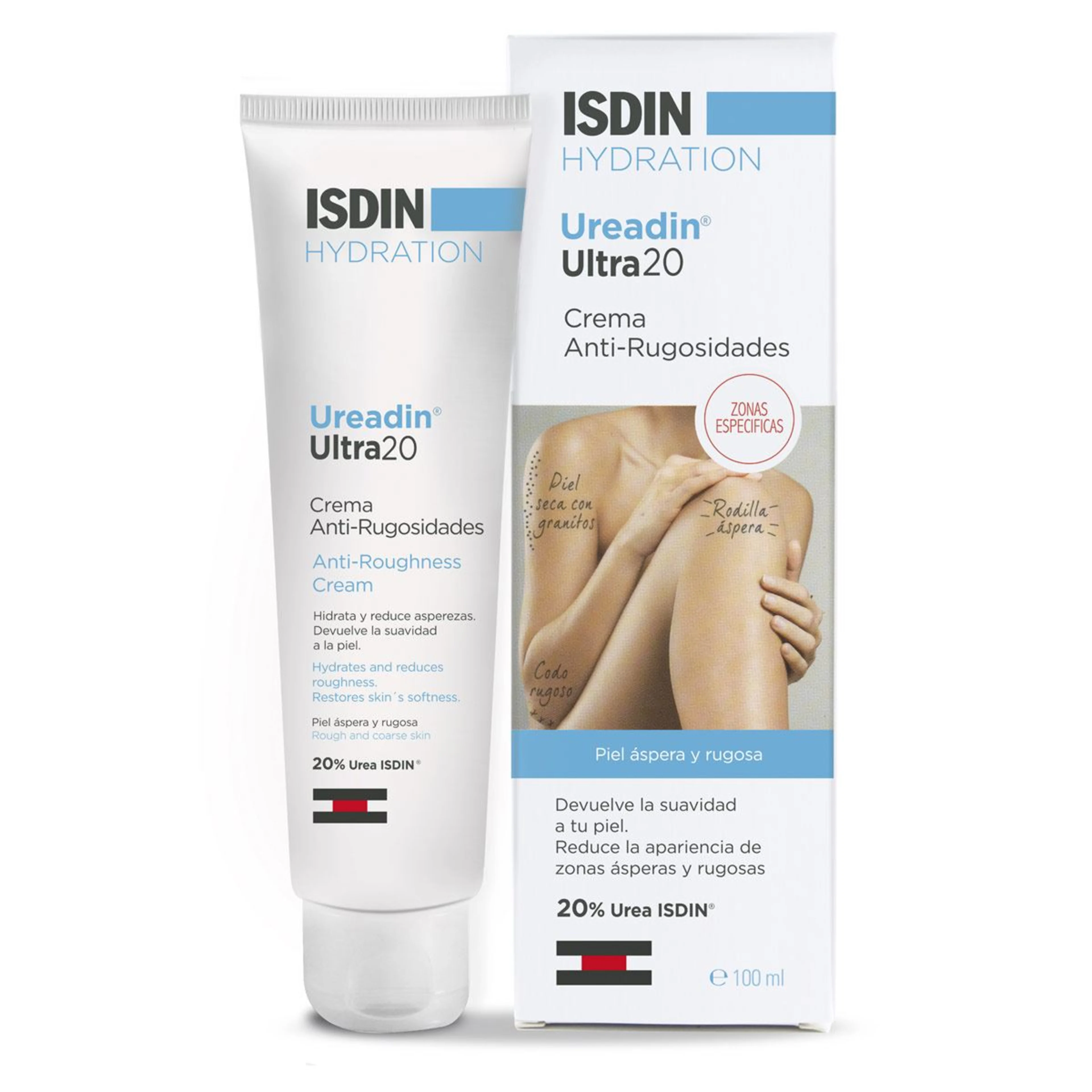 Isdin Hydration Ureadin Ultra 20 Crema Anti Rugosidades Con 100 Ml