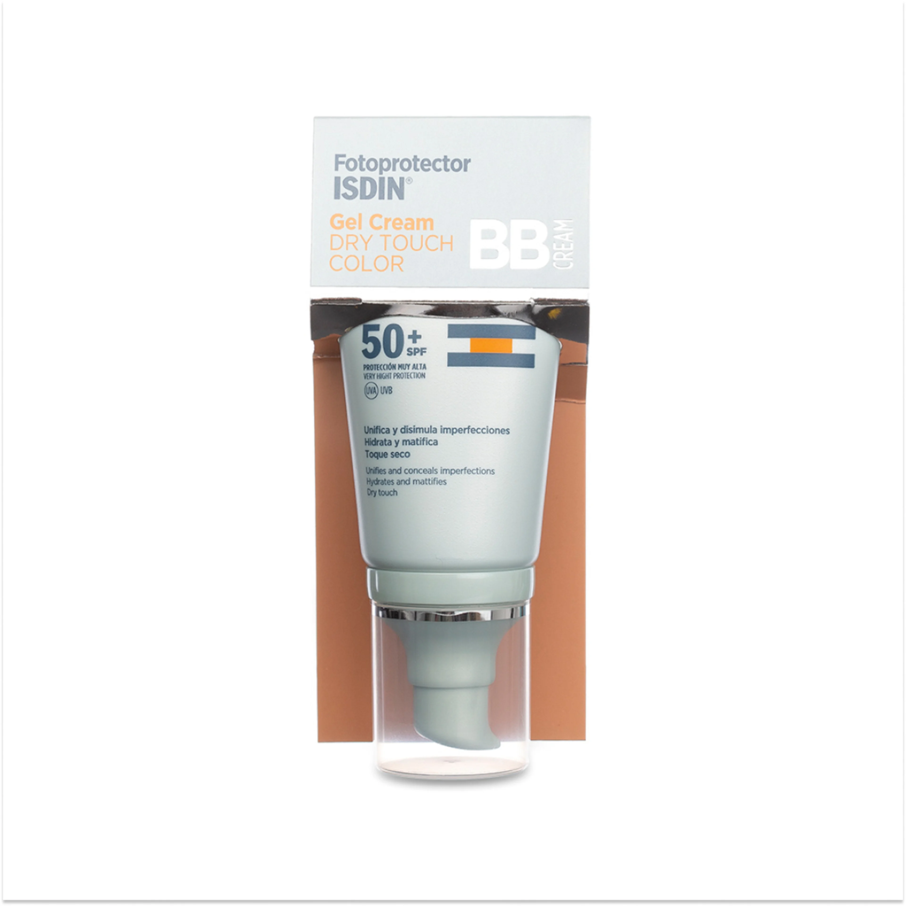 Isdin Fotoprotector Gel Cream Dry Touch Color Fps 50 Con 50 Ml