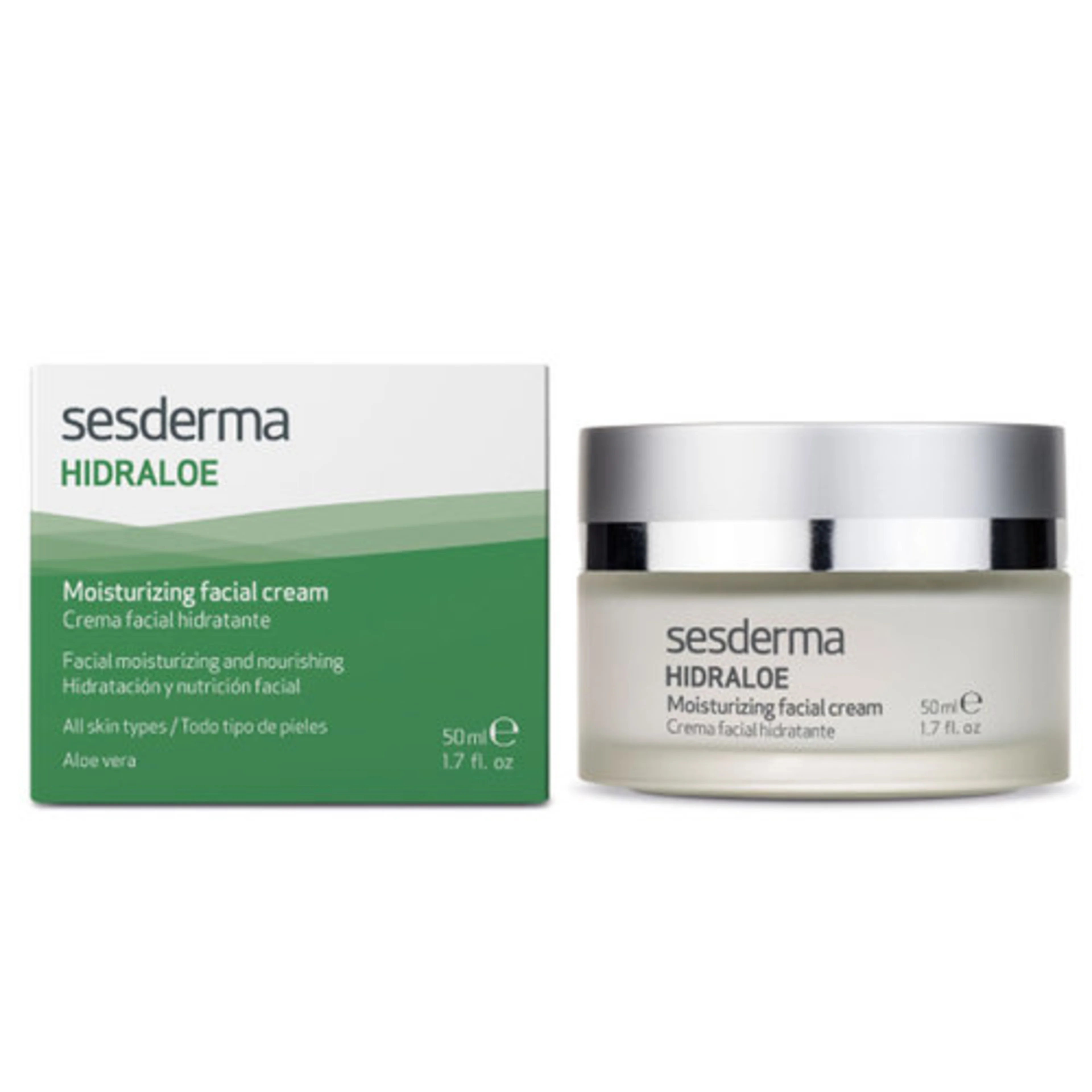 Sesderma Hidraloe Crema Facial Hidratante Con 50 Ml