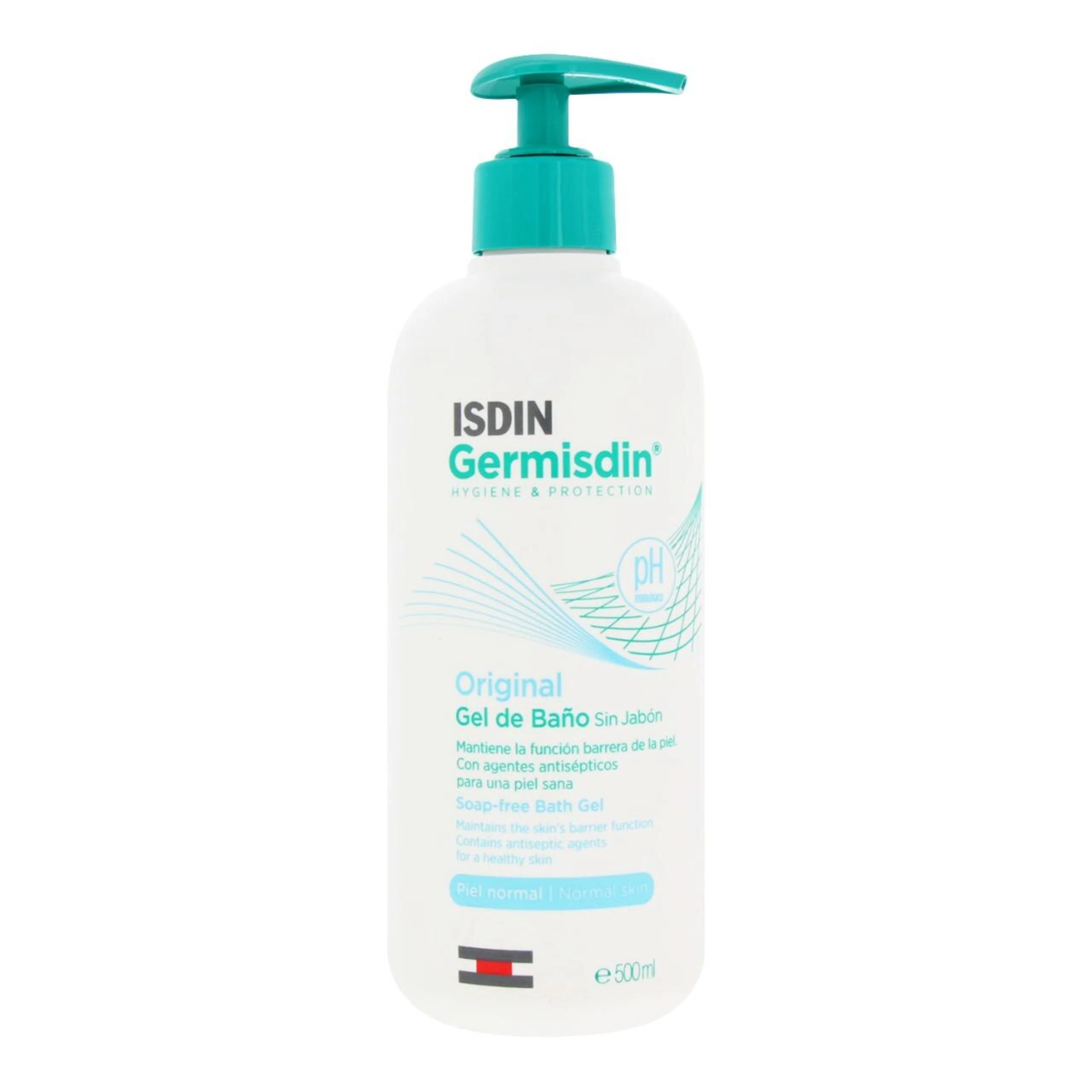 Isdin Germisdin Gel De Baño Sin Jabón Con 500 Ml