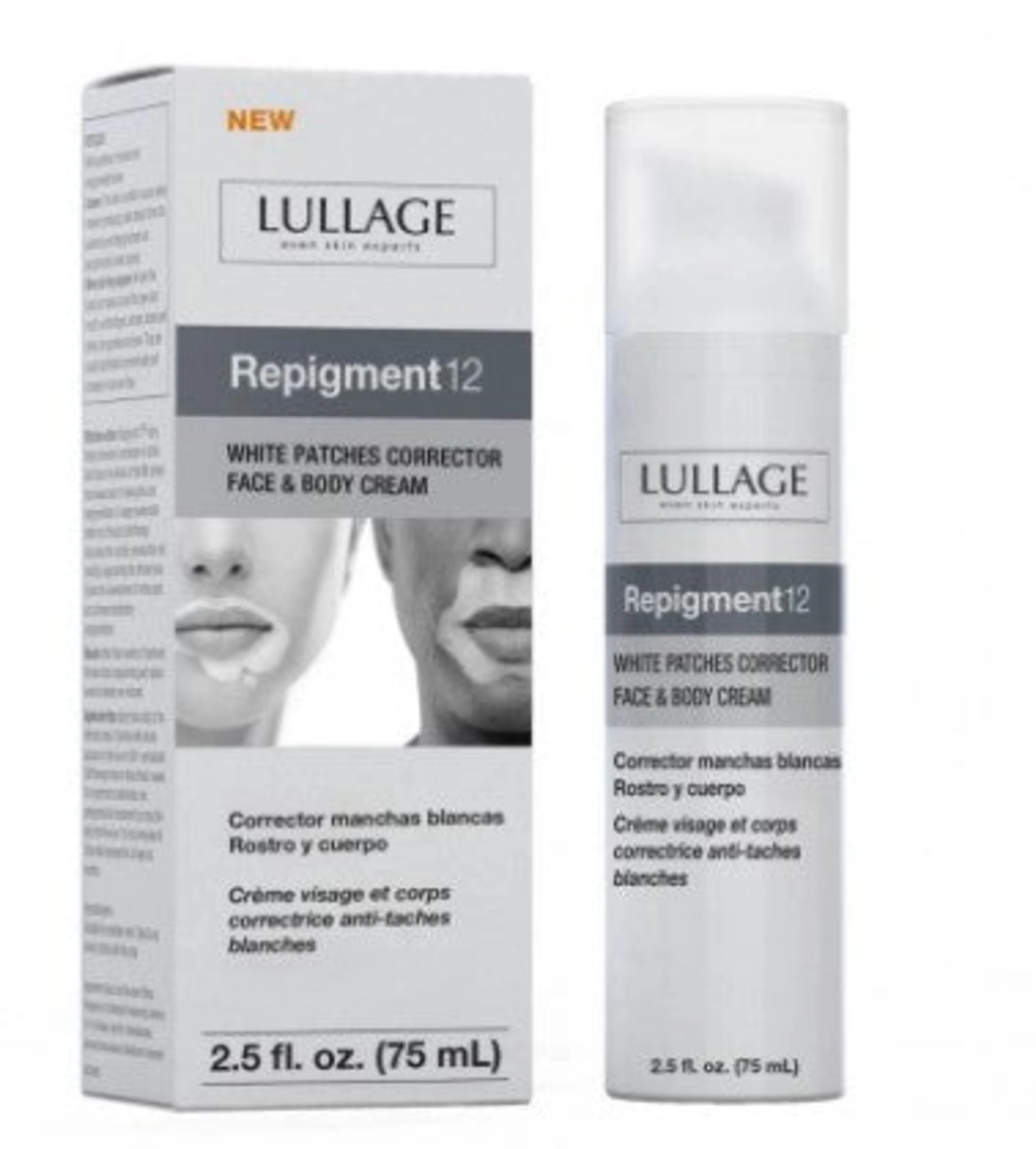 Lullage Repigment12 Corrector De Manchas Blancas Para Rostro Y Cuerpo