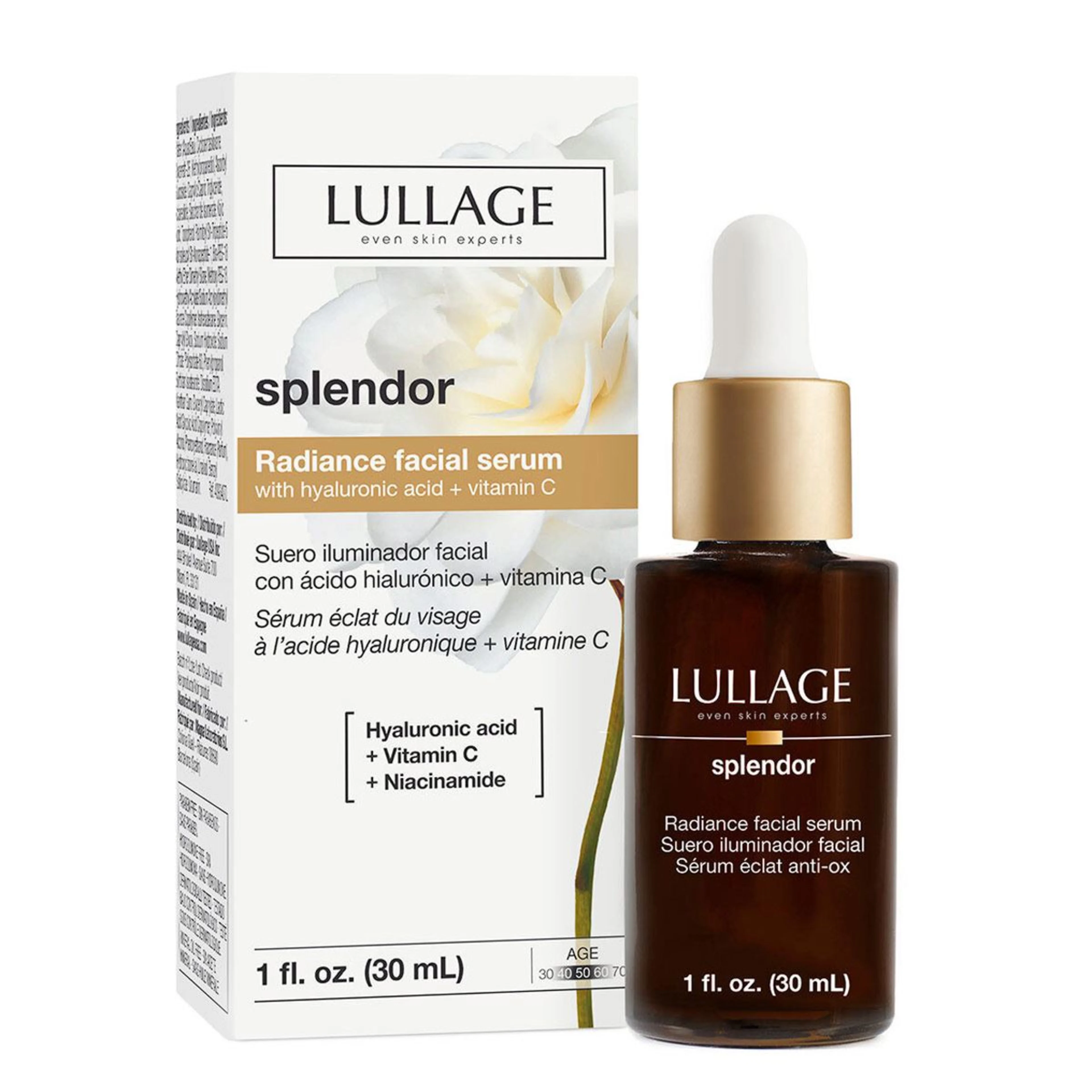 Lullage Splendor Serum Radiant Antiedad Con 30 Ml