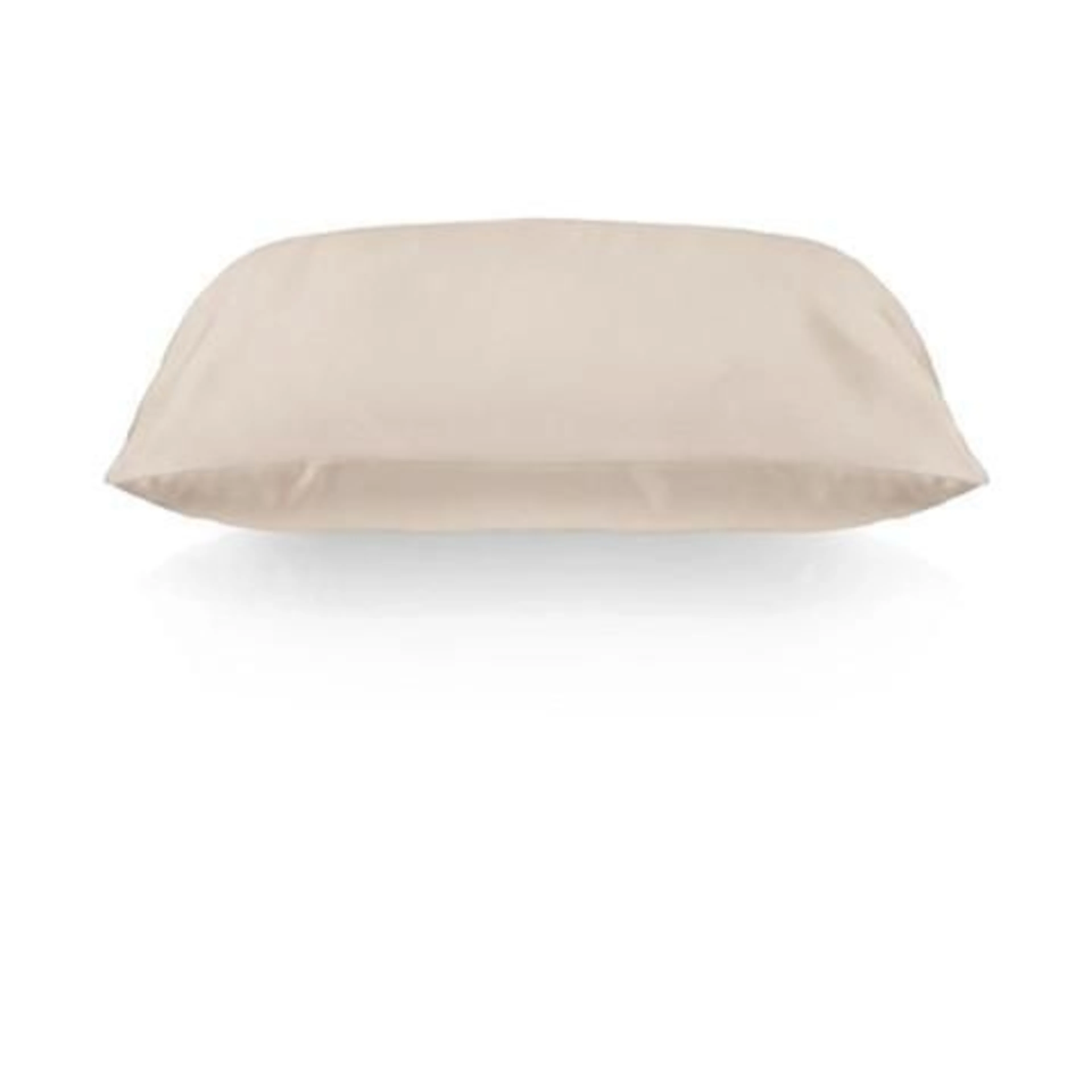 Slip funda de almohada beige queen