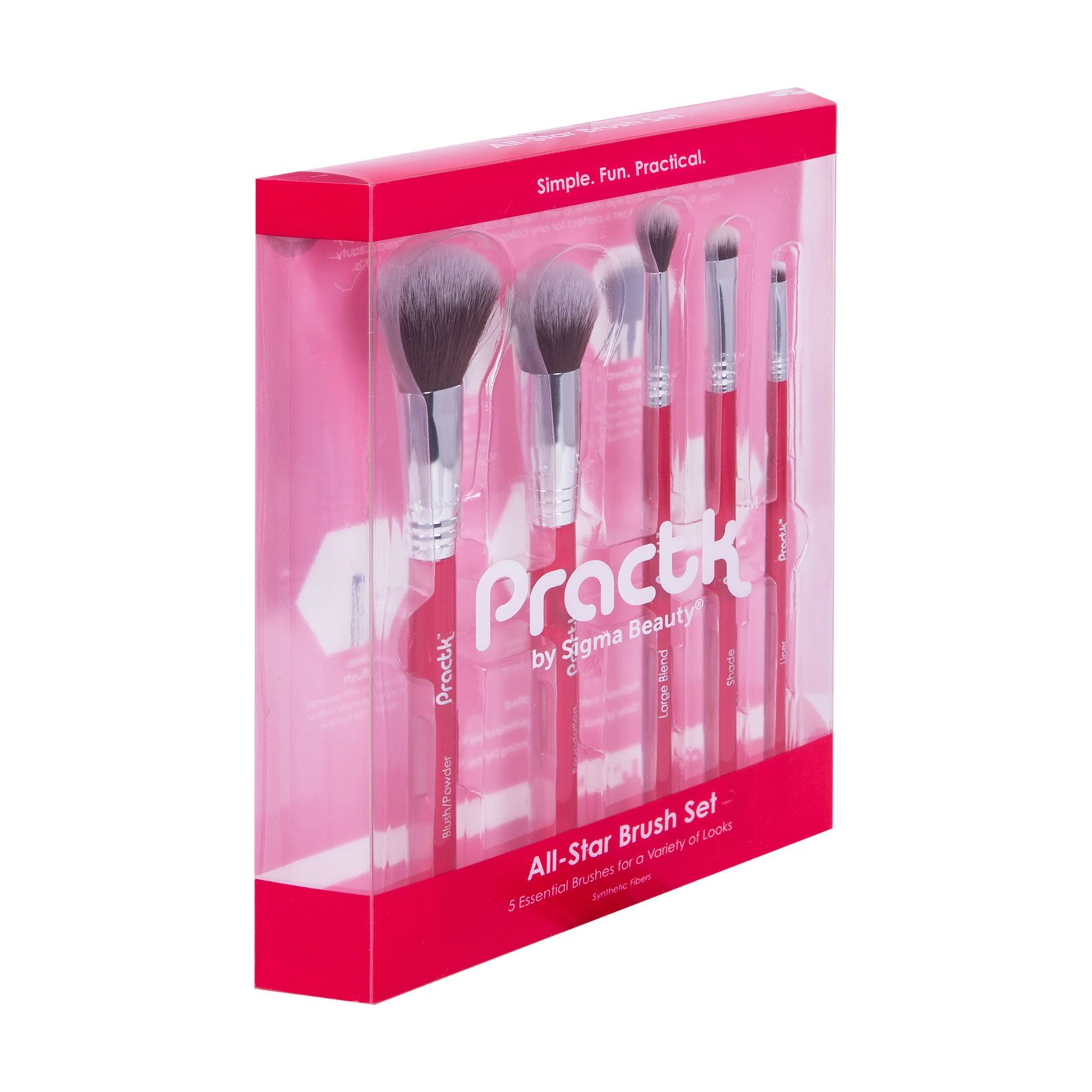 Practk all star brush set c/5