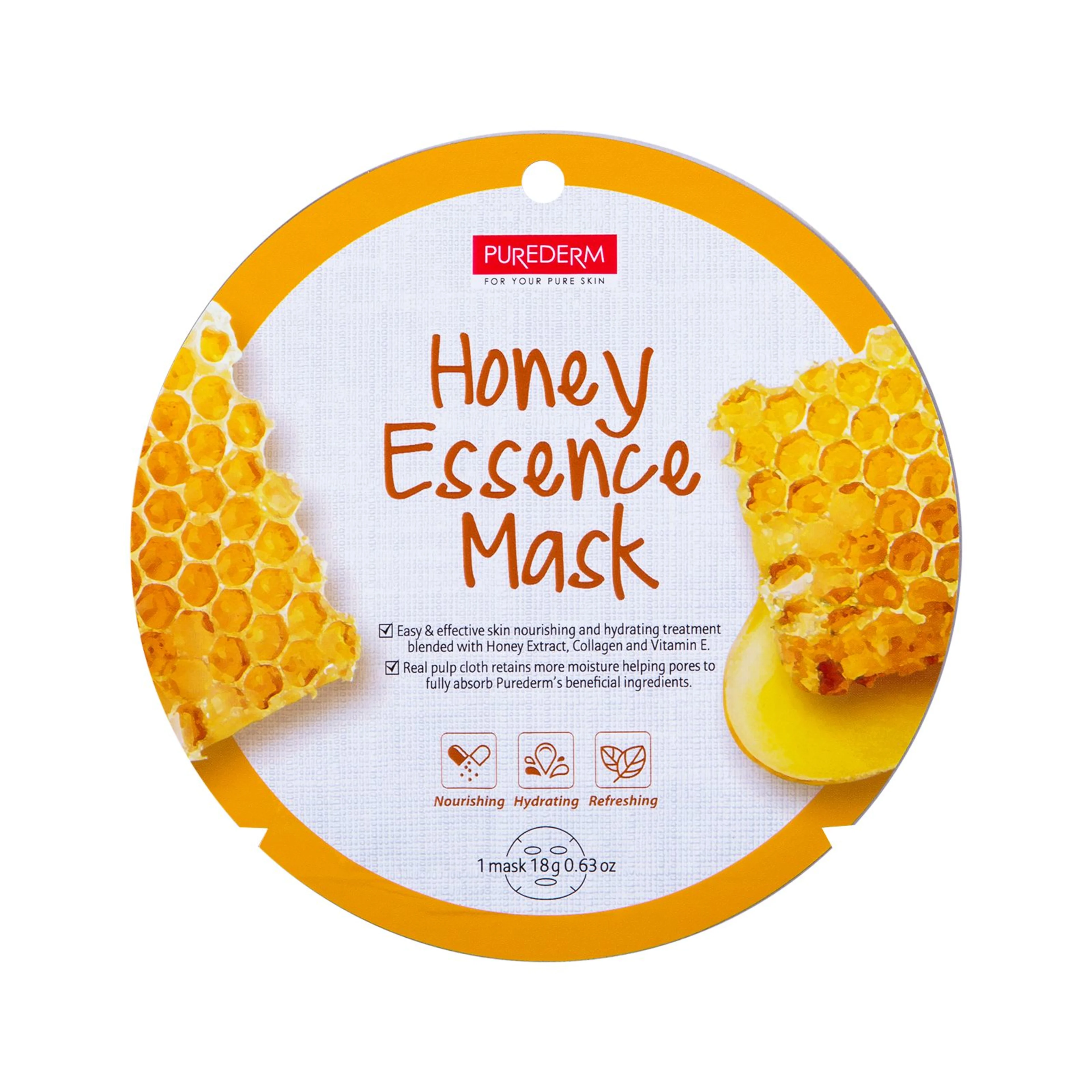 Purederm mask honey essence 18 gr