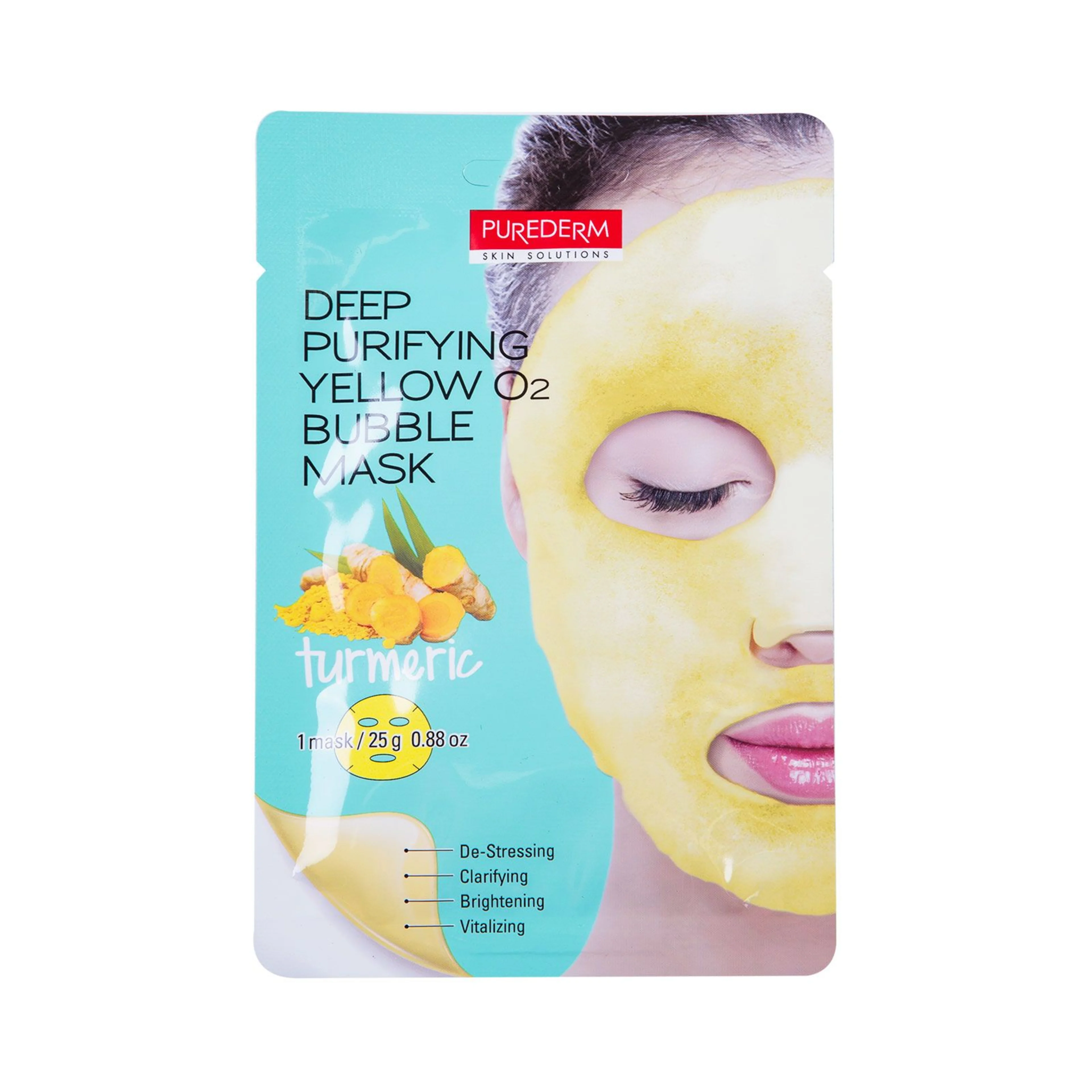 Purederm deep purifying yellow mask 25g
