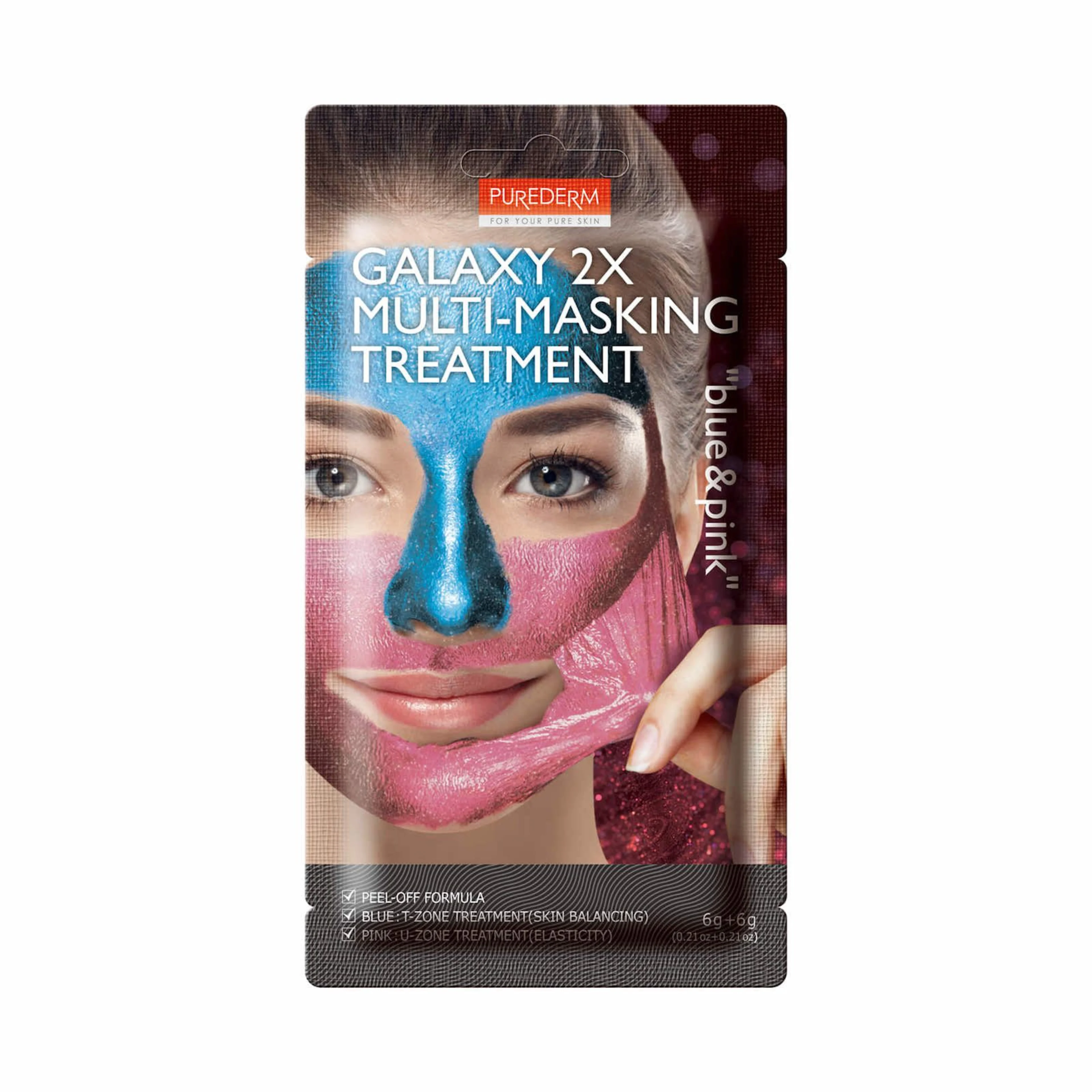 Purederm galaxy 2x multi masking 6g 6g