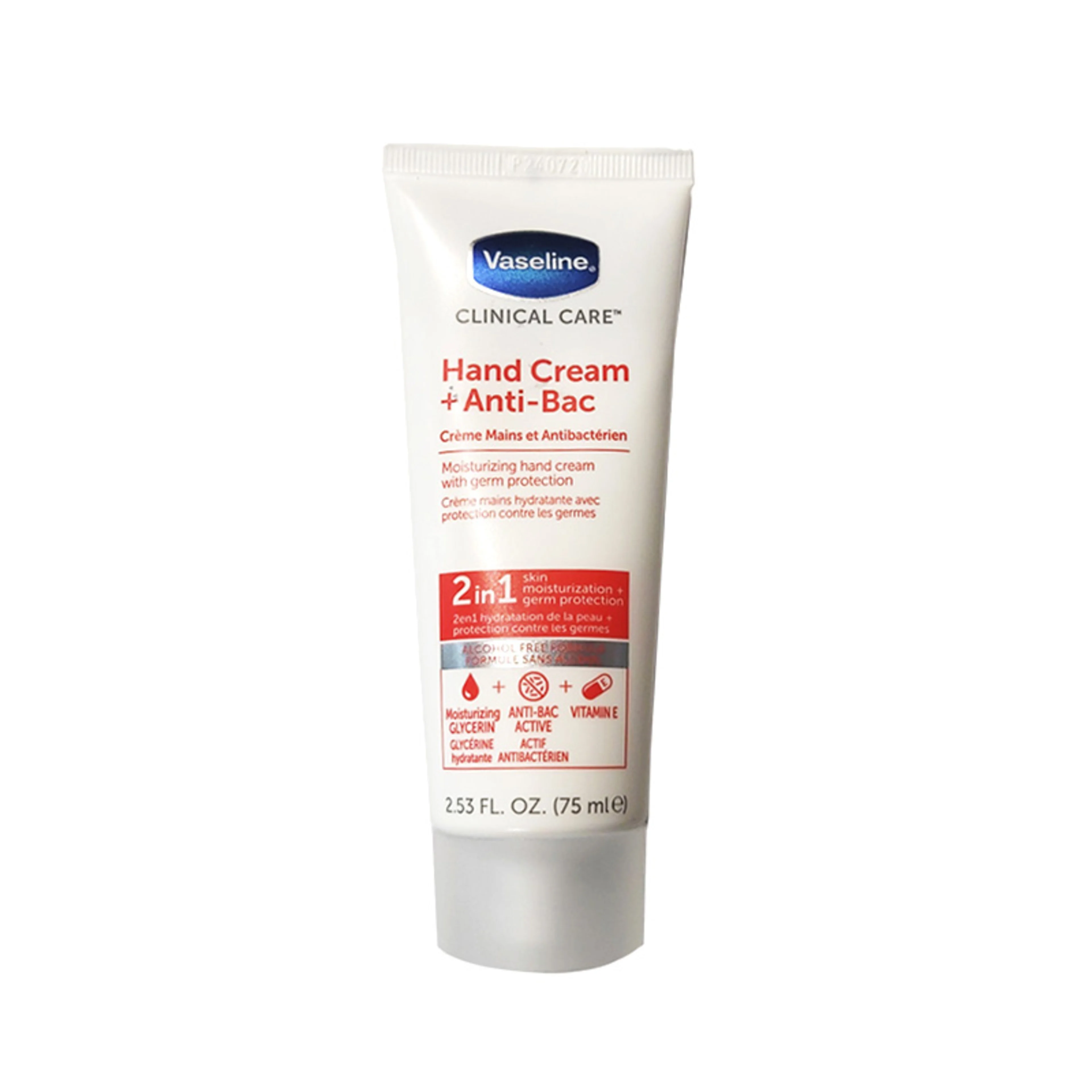 Vaseline crema humectante antibacterial para manos 75 mg tubo